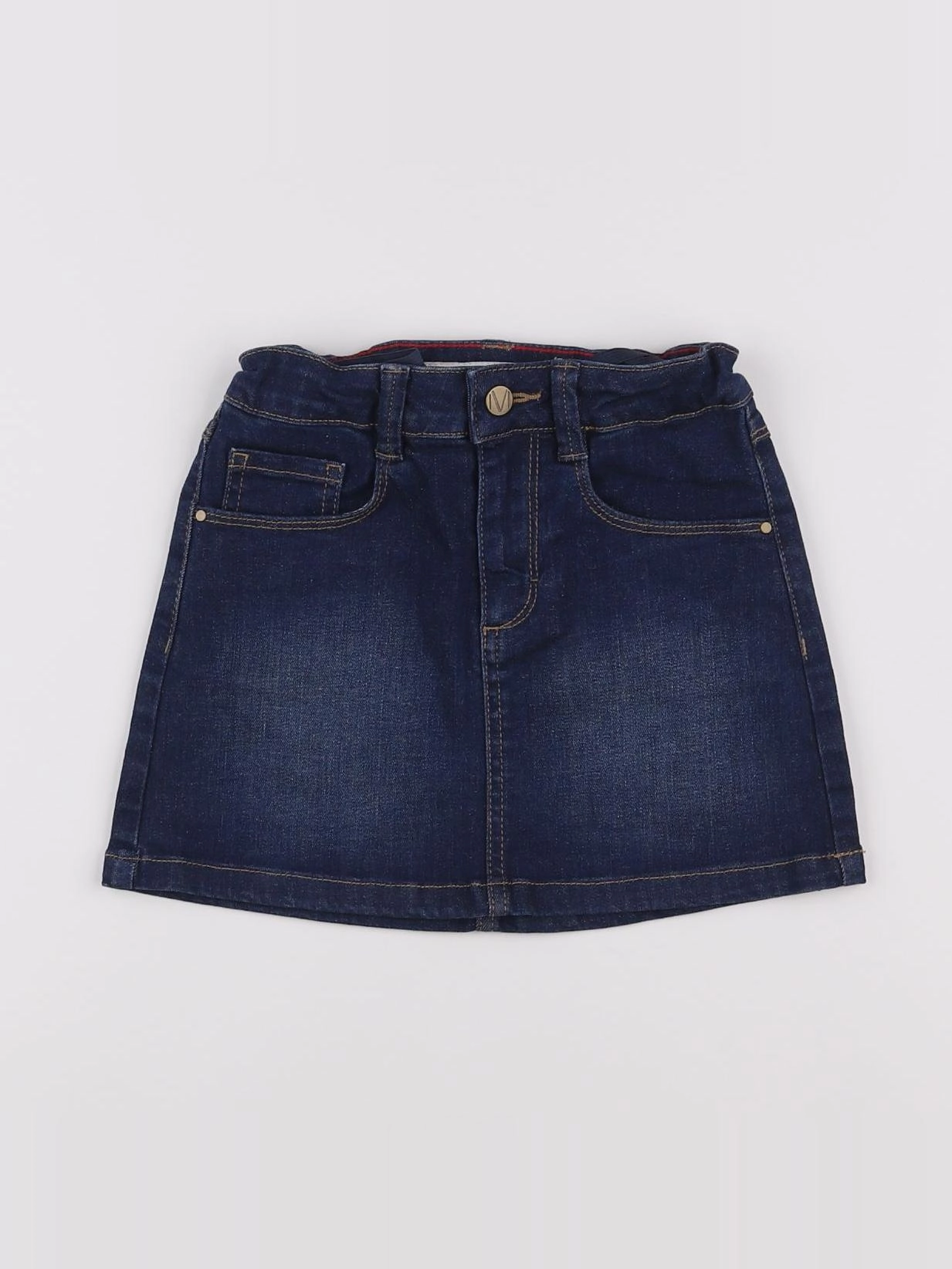 Monoprix - jupe bleu - 6 ans