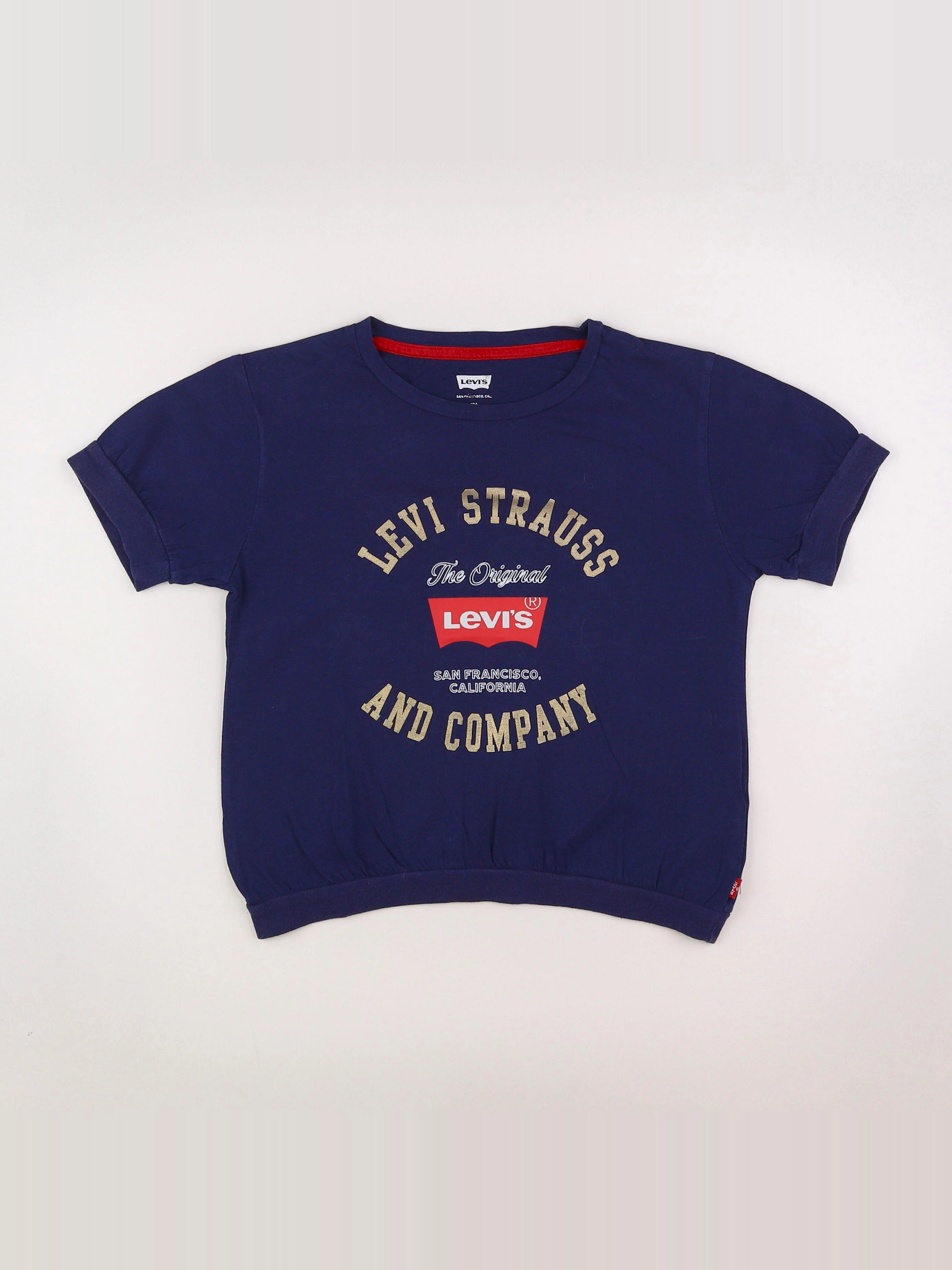 Levi's - tee-shirt bleu - 10 ans