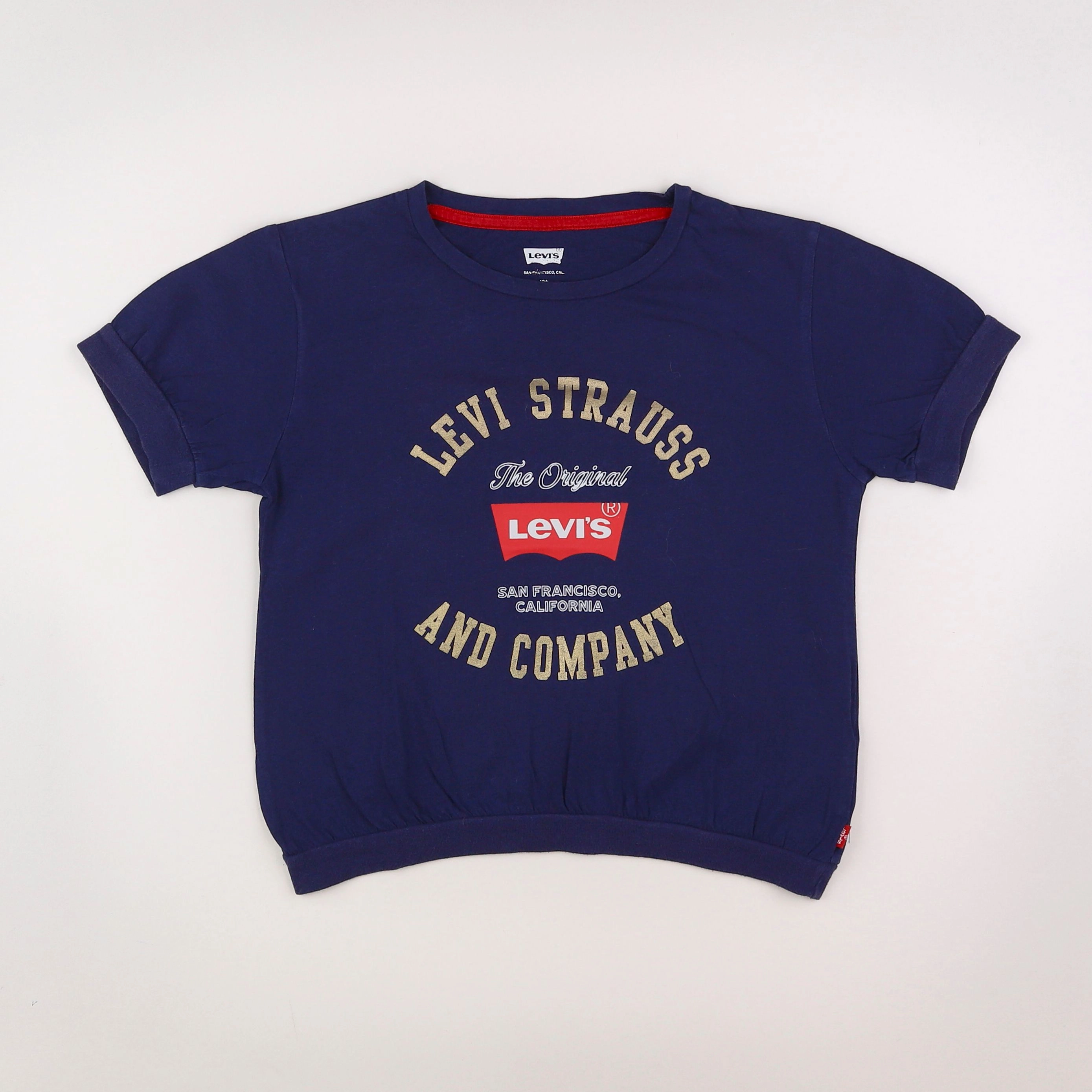 Levi's - tee-shirt bleu - 10 ans