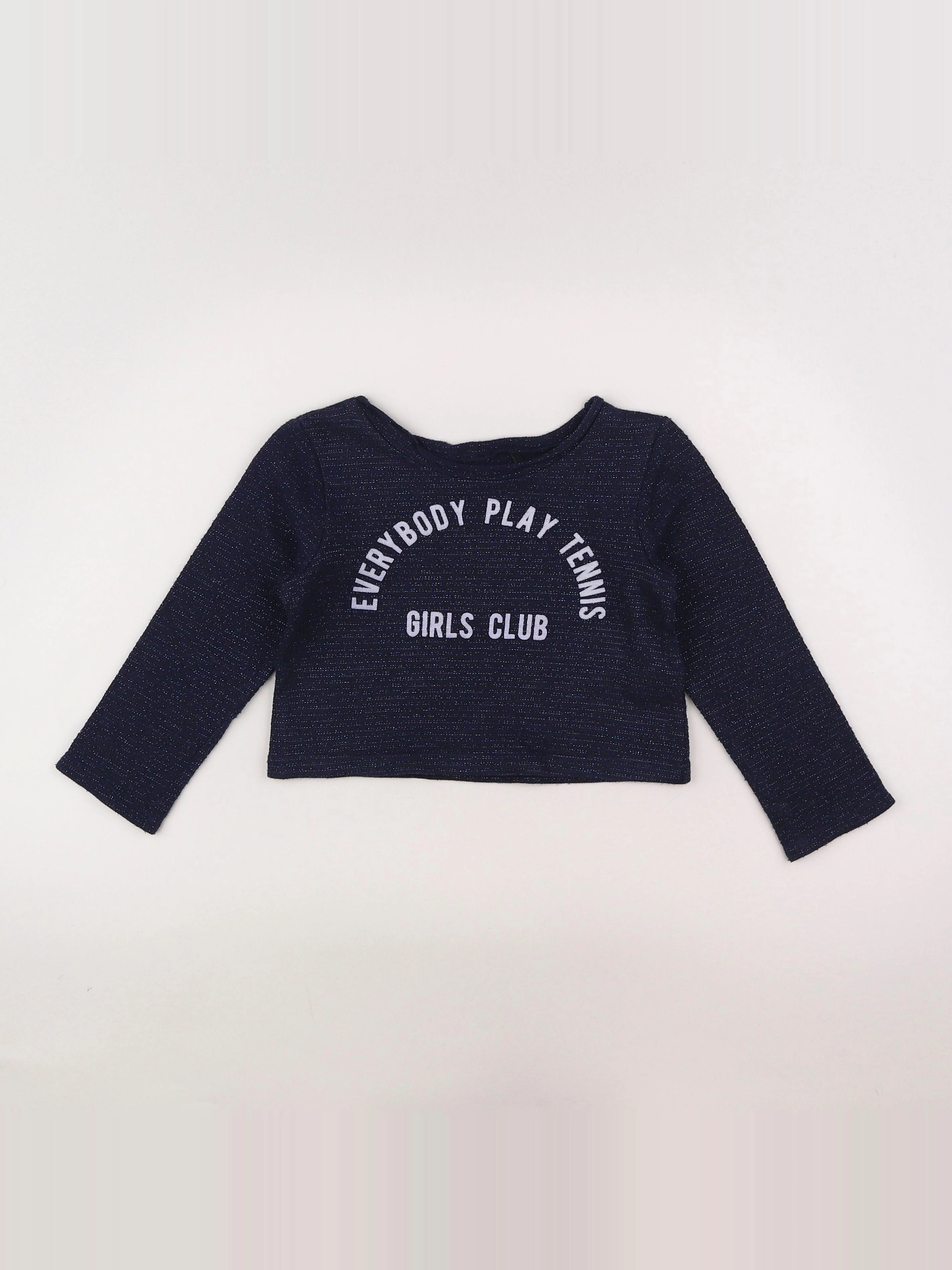 IKKS - tee-shirt court bleu - 4 ans