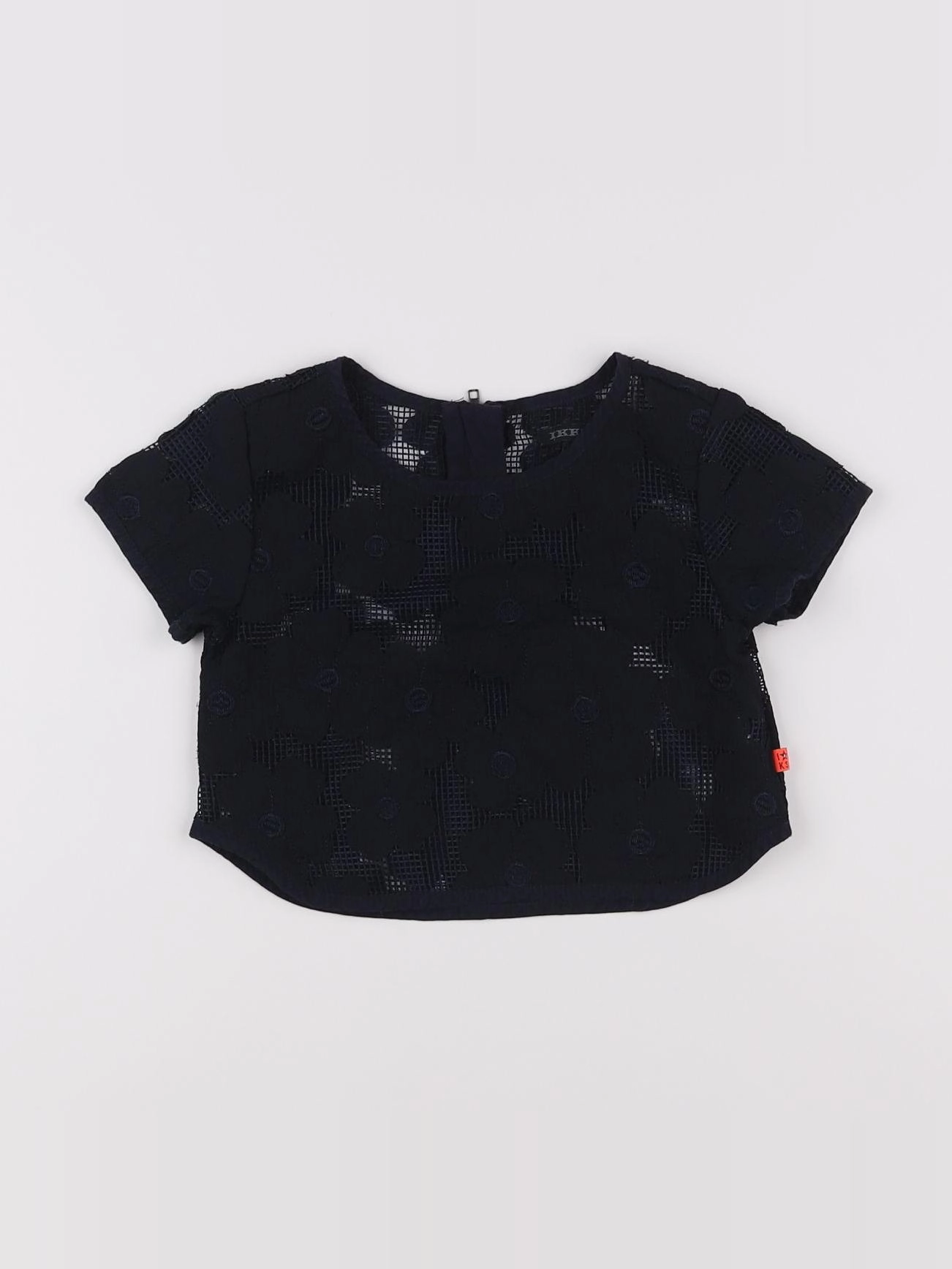 IKKS - blouse courte  bleu - 4 ans