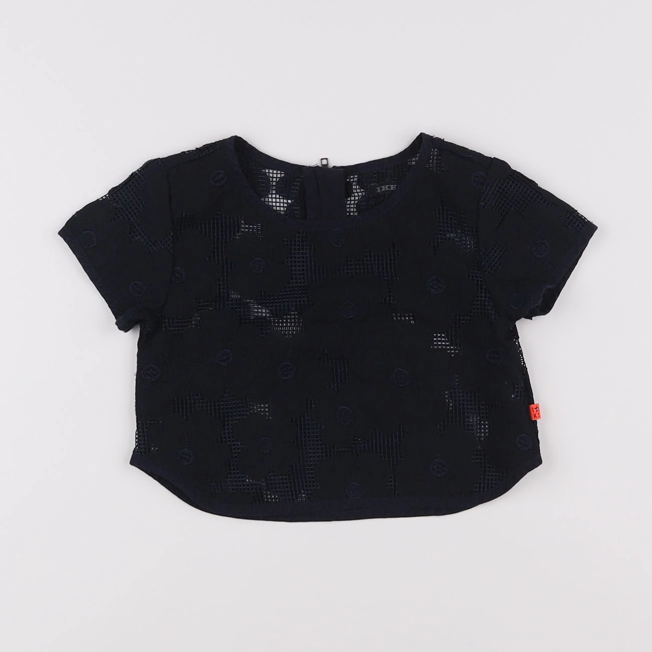 IKKS - blouse courte  bleu - 4 ans