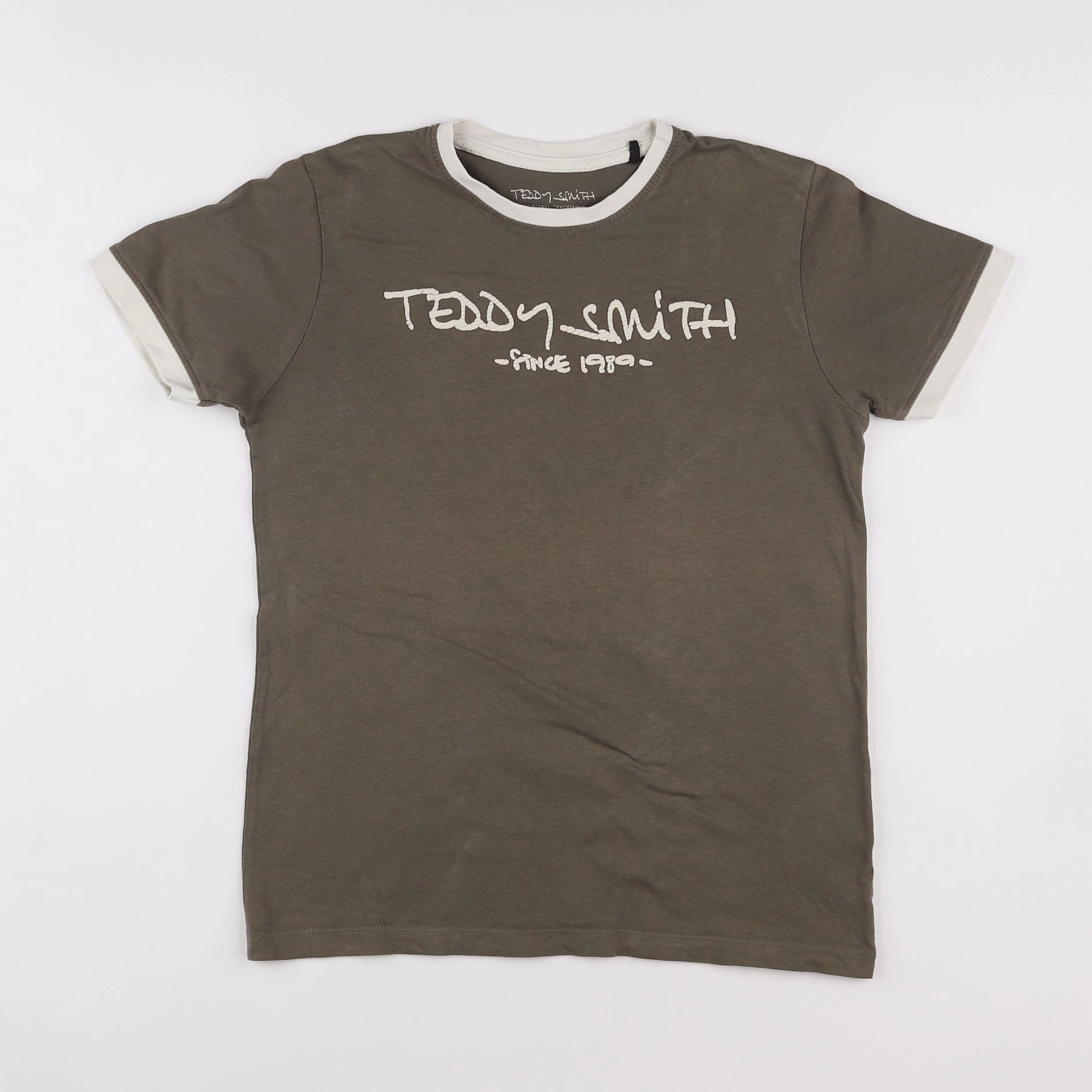 Teddy Smith - tee-shirt vert - 12 ans