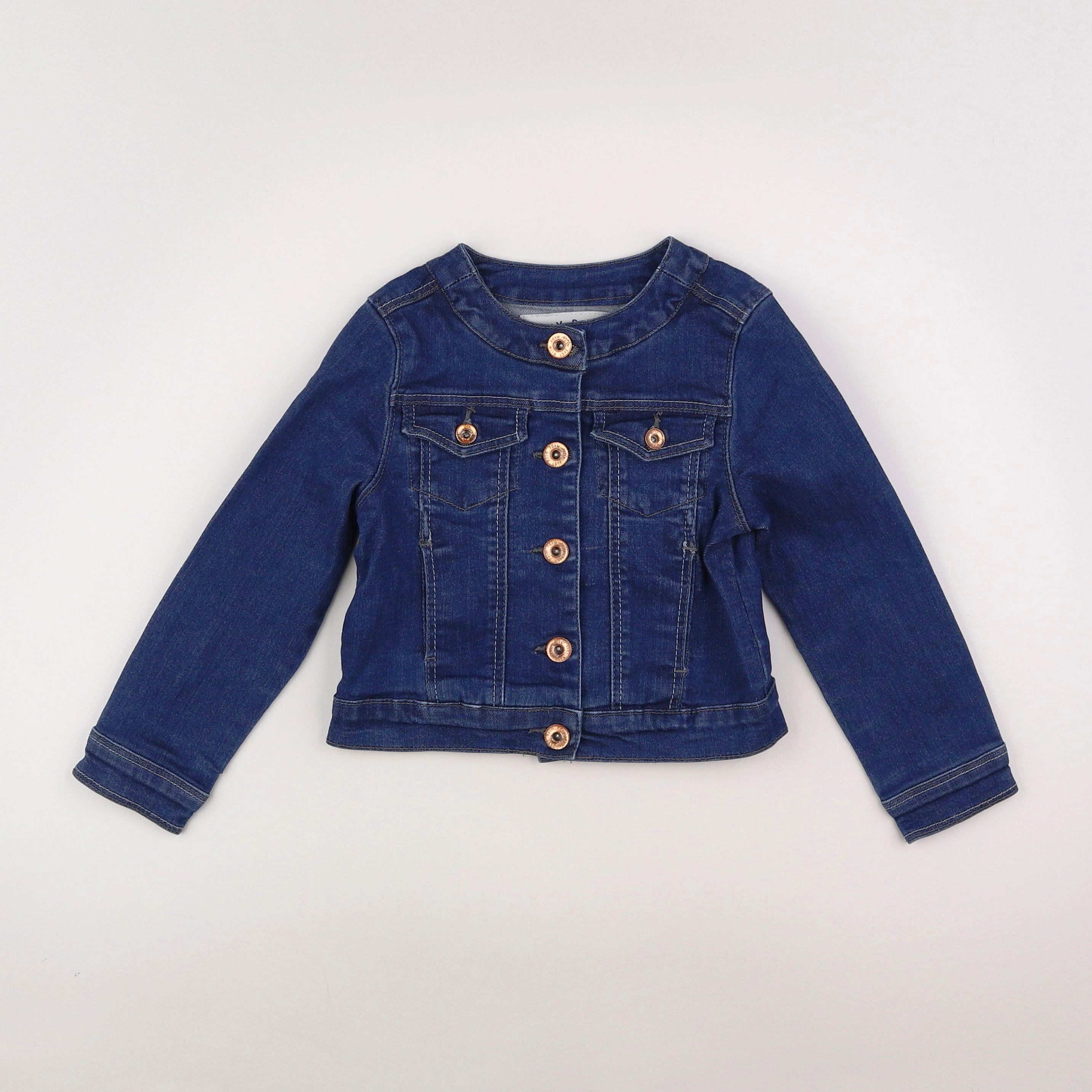 IKKS - veste bleu - 4 ans