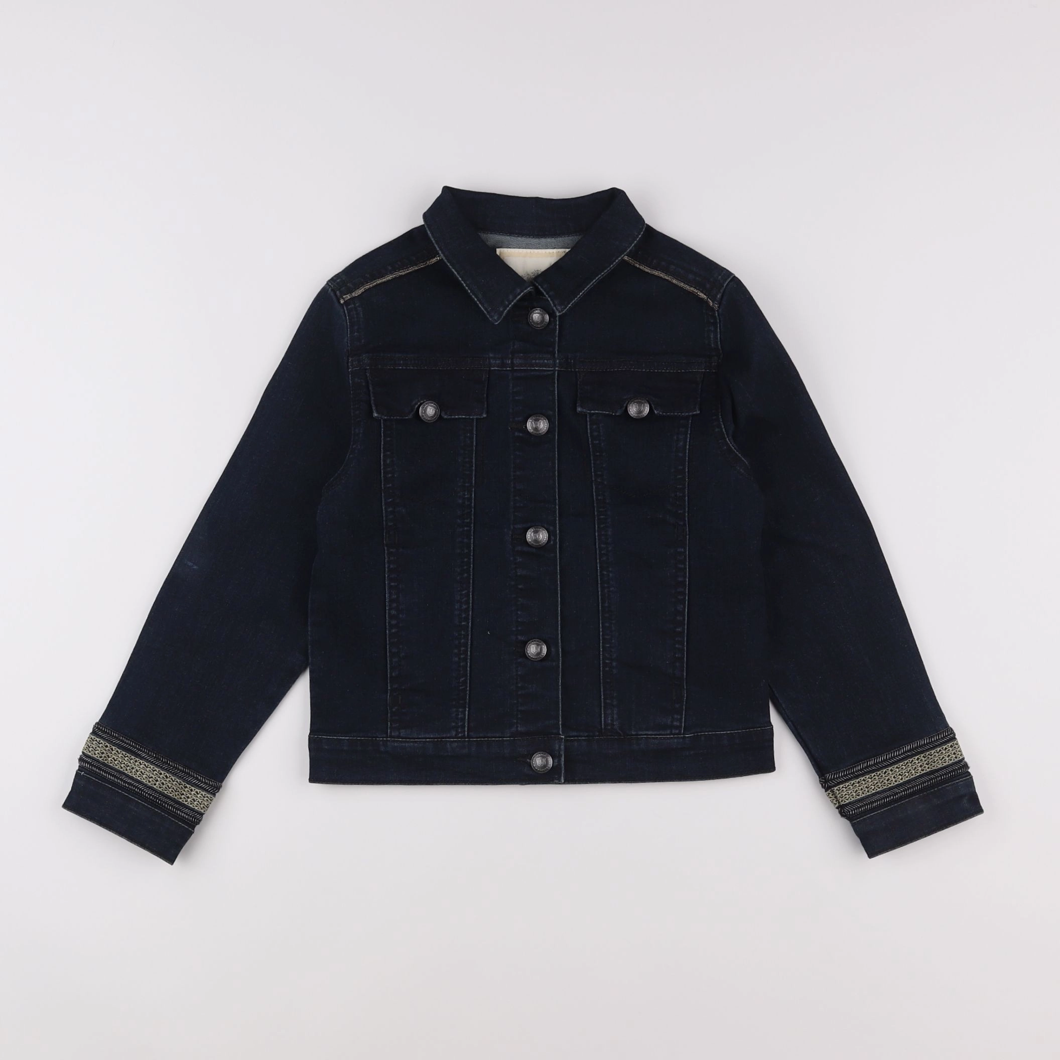IKKS - veste bleu - 8 ans