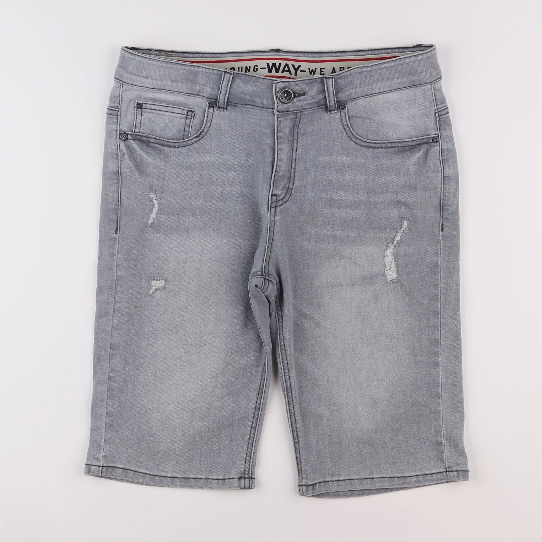 IKKS - short gris - 16 ans