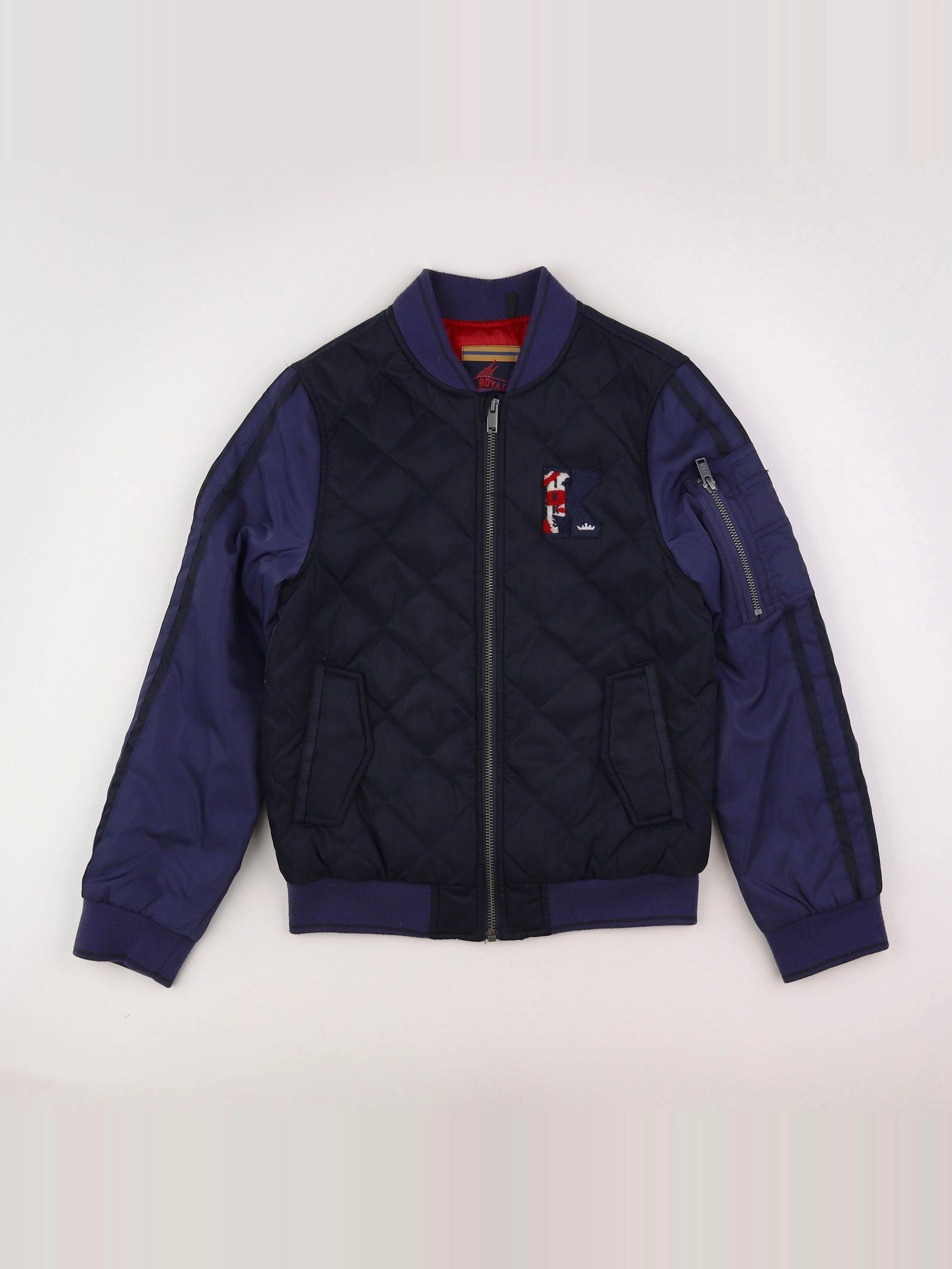 IKKS - doudoune bleu - 10 ans