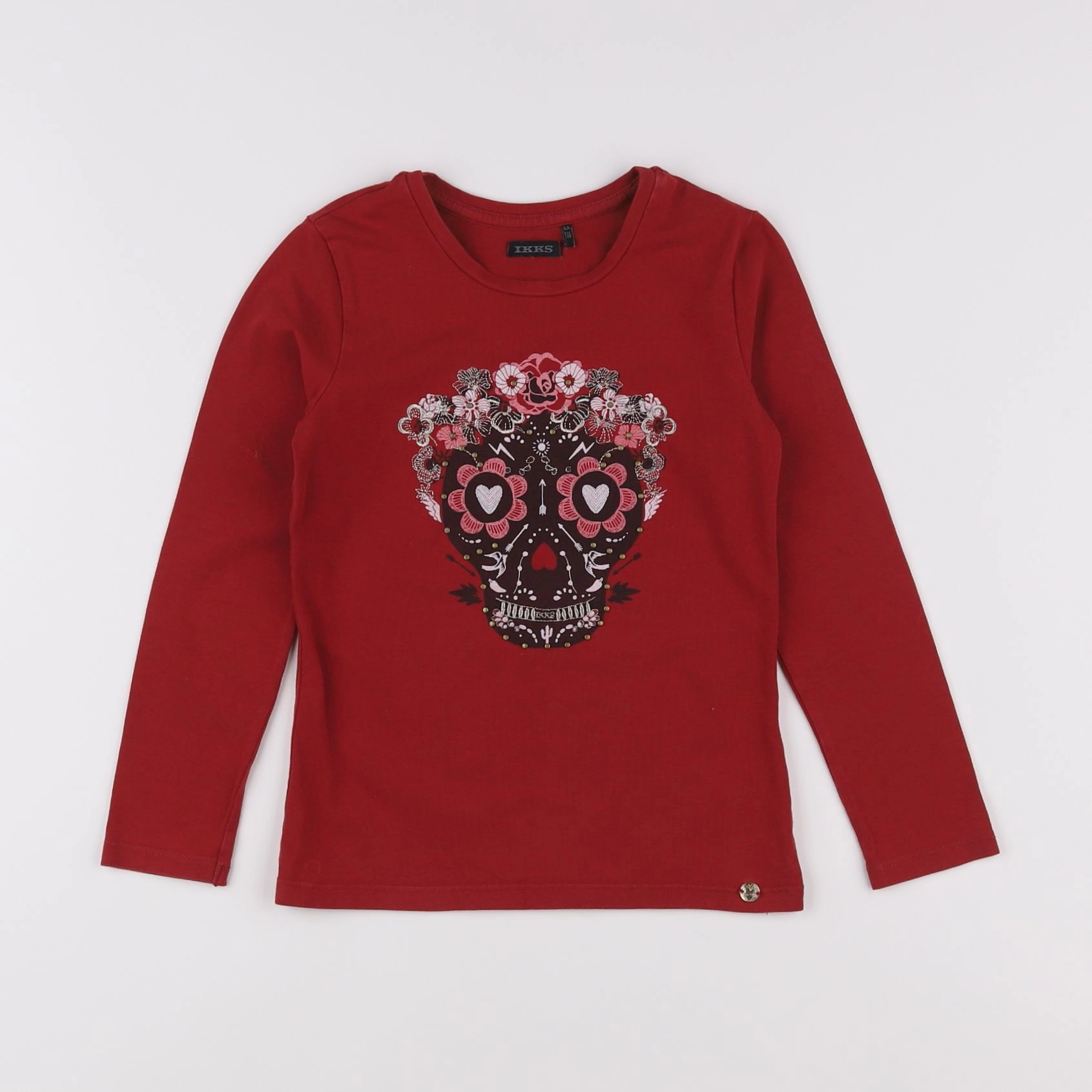 IKKS - tee-shirt rouge - 6 ans
