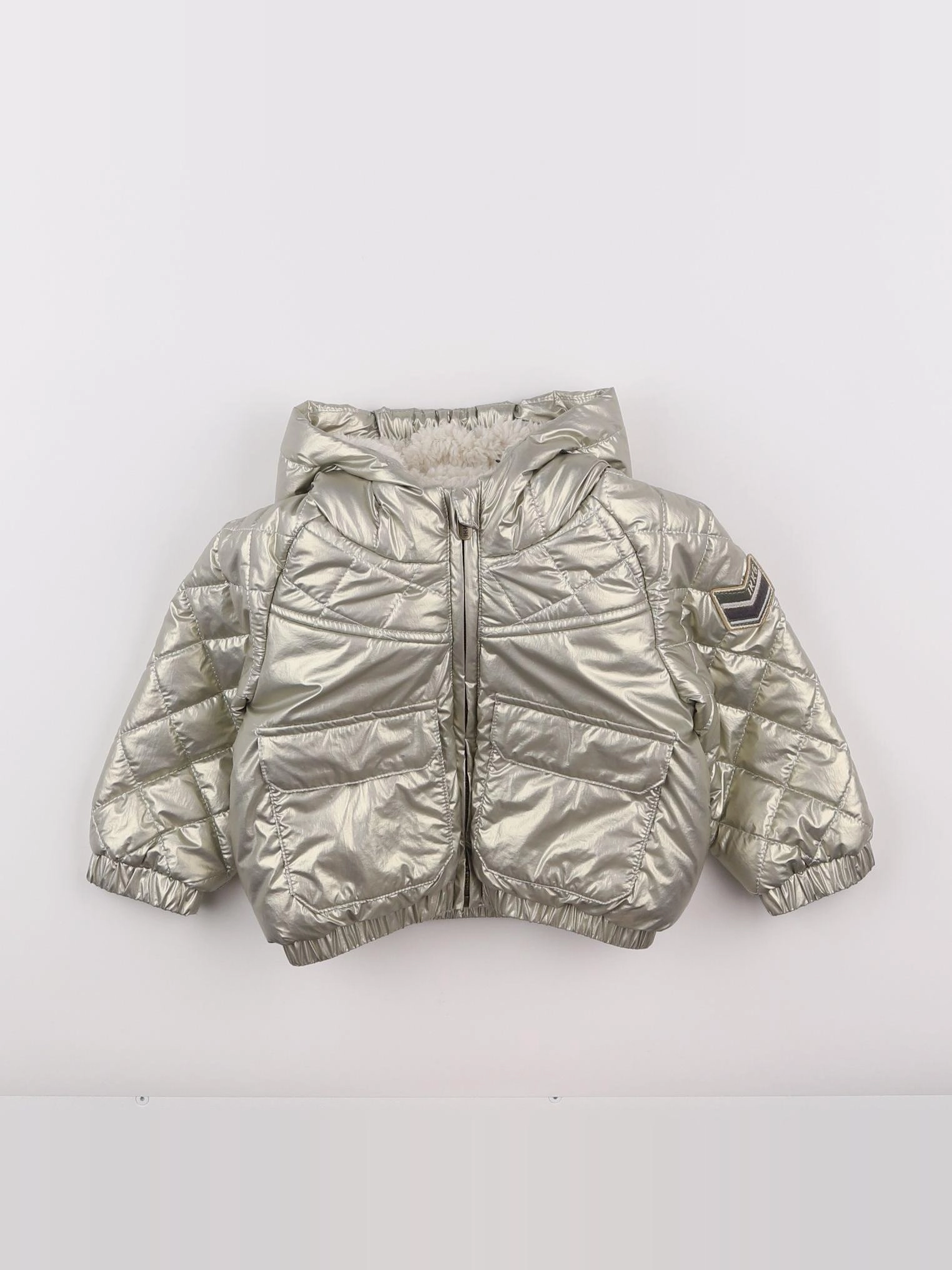 IKKS - doudoune or - 12 mois