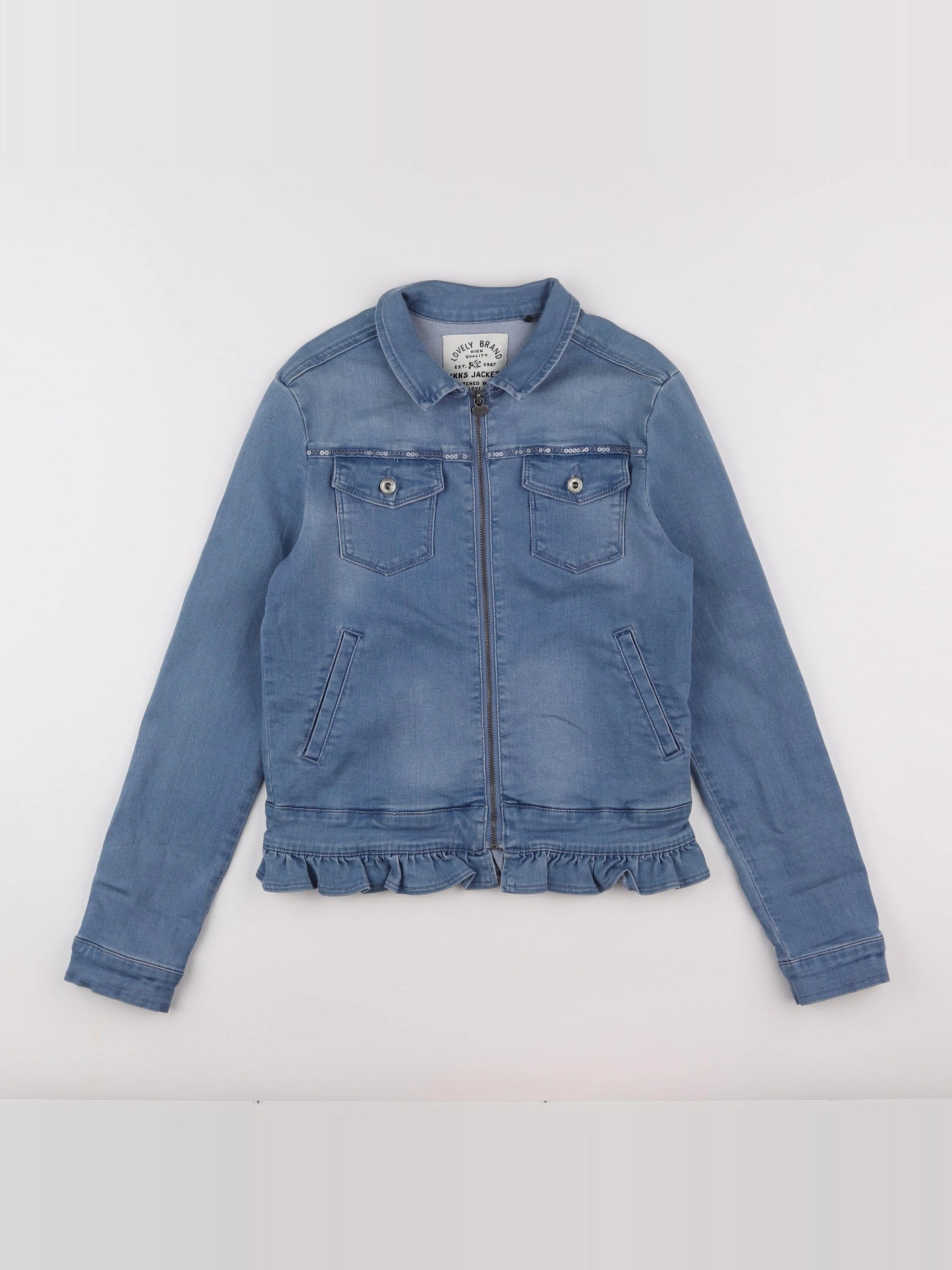 IKKS - veste bleu - 12 ans