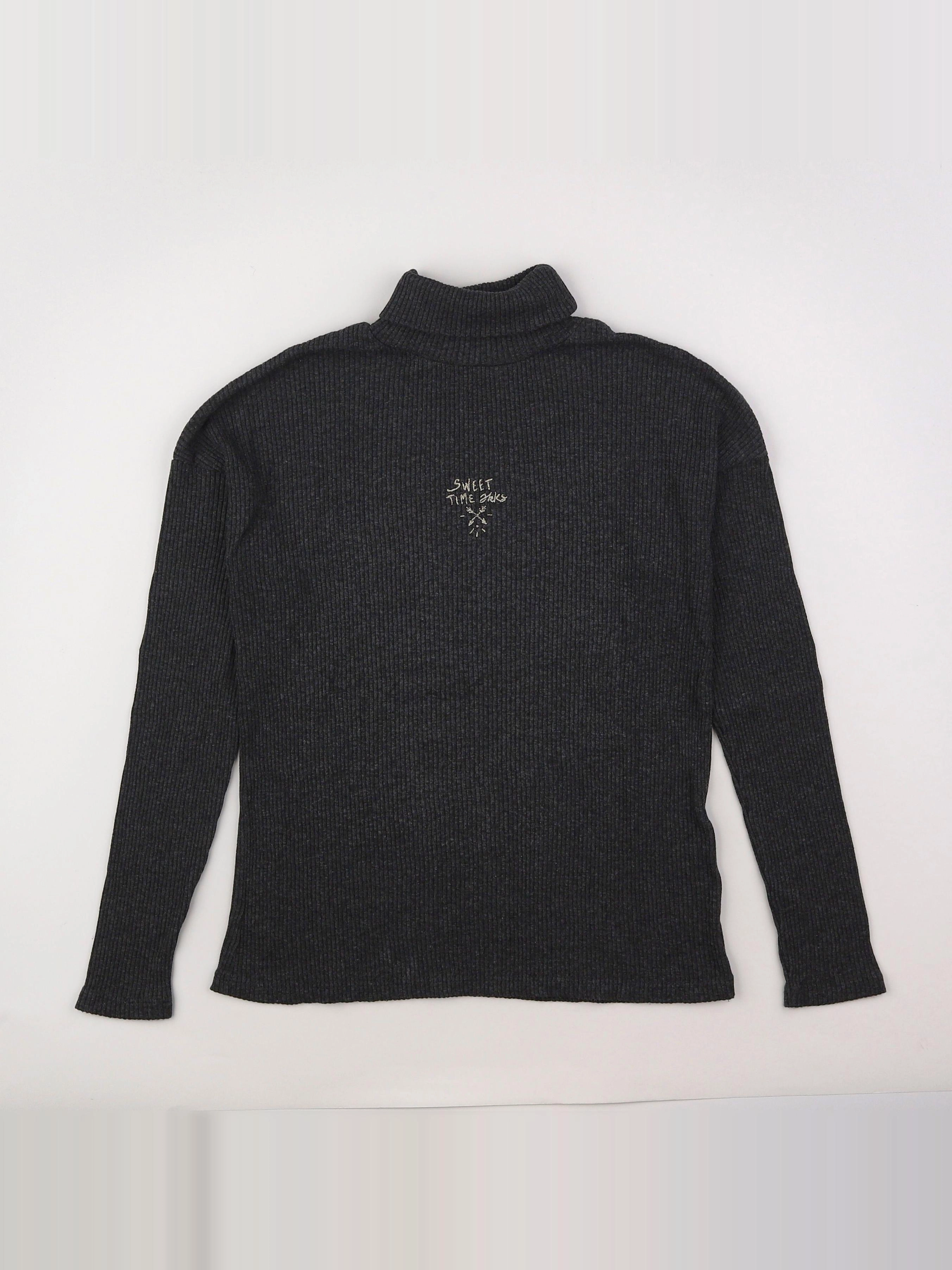 IKKS - sous-pull gris - 10 ans