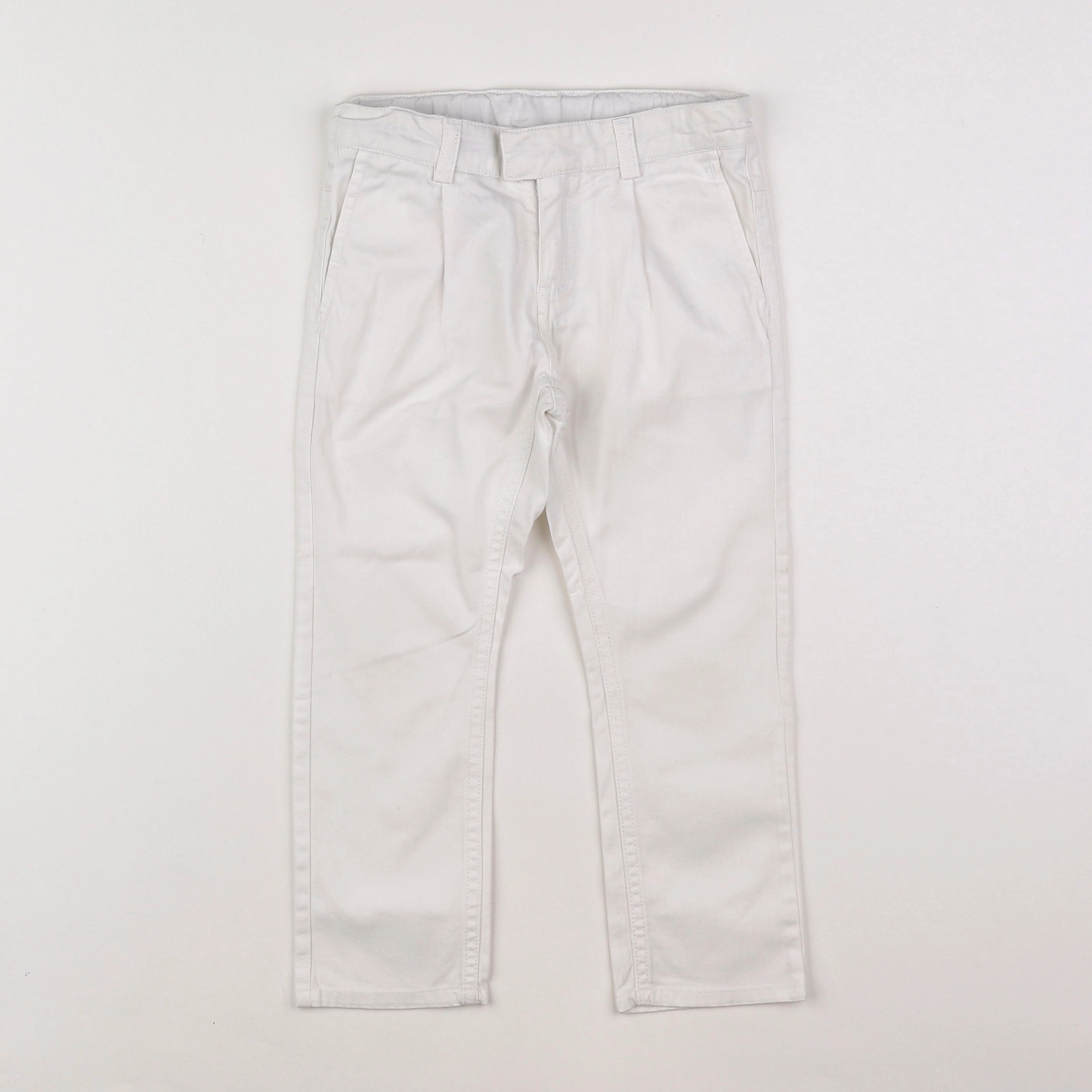 Jacadi - pantalon blanc - 4 ans