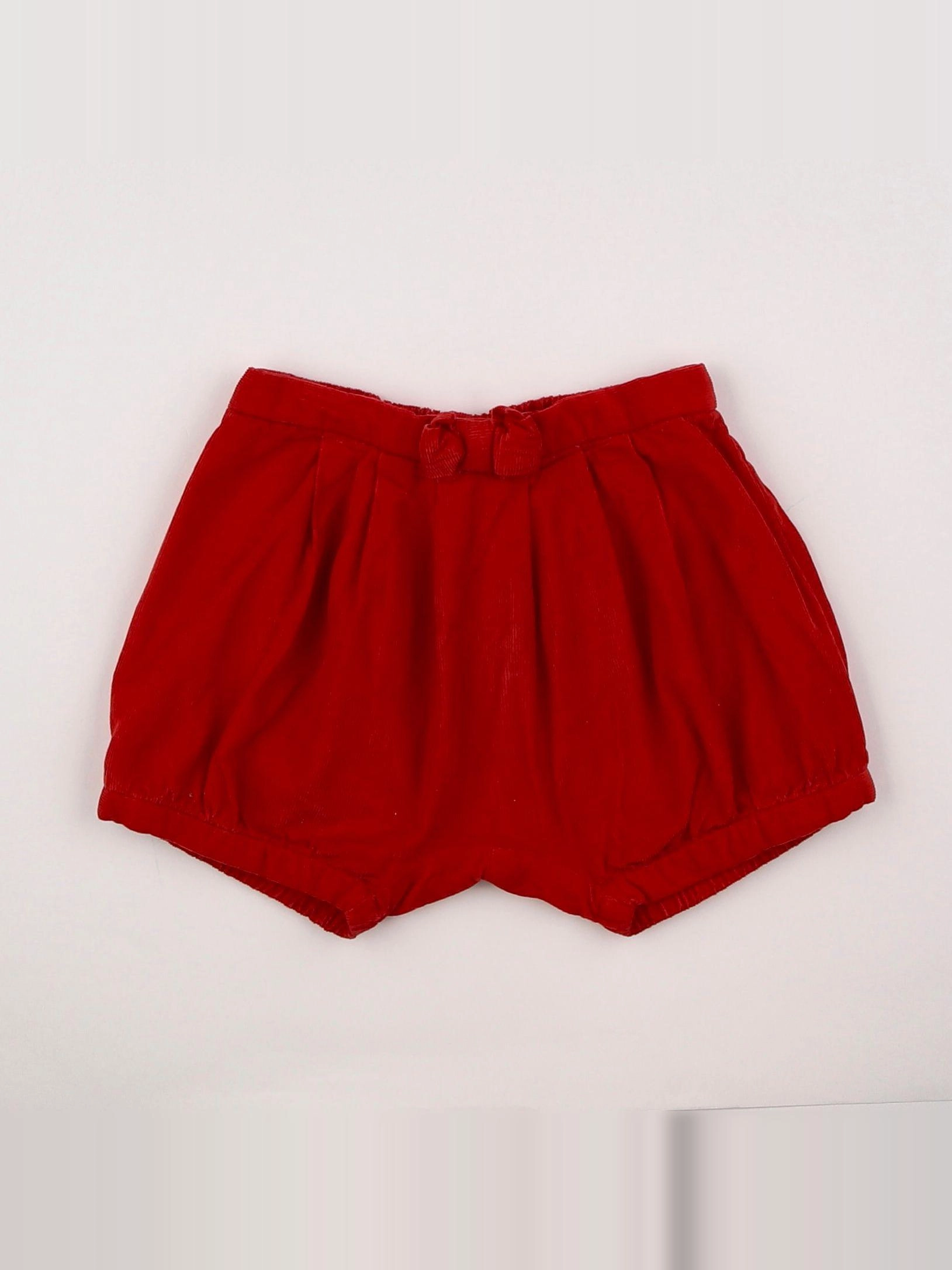 Jacadi - short rouge - 12 mois