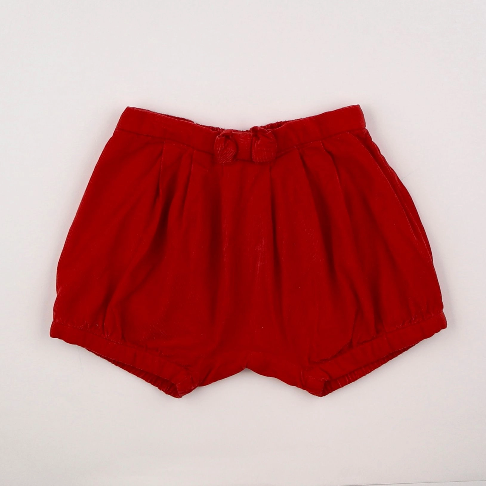 Jacadi - short rouge - 12 mois