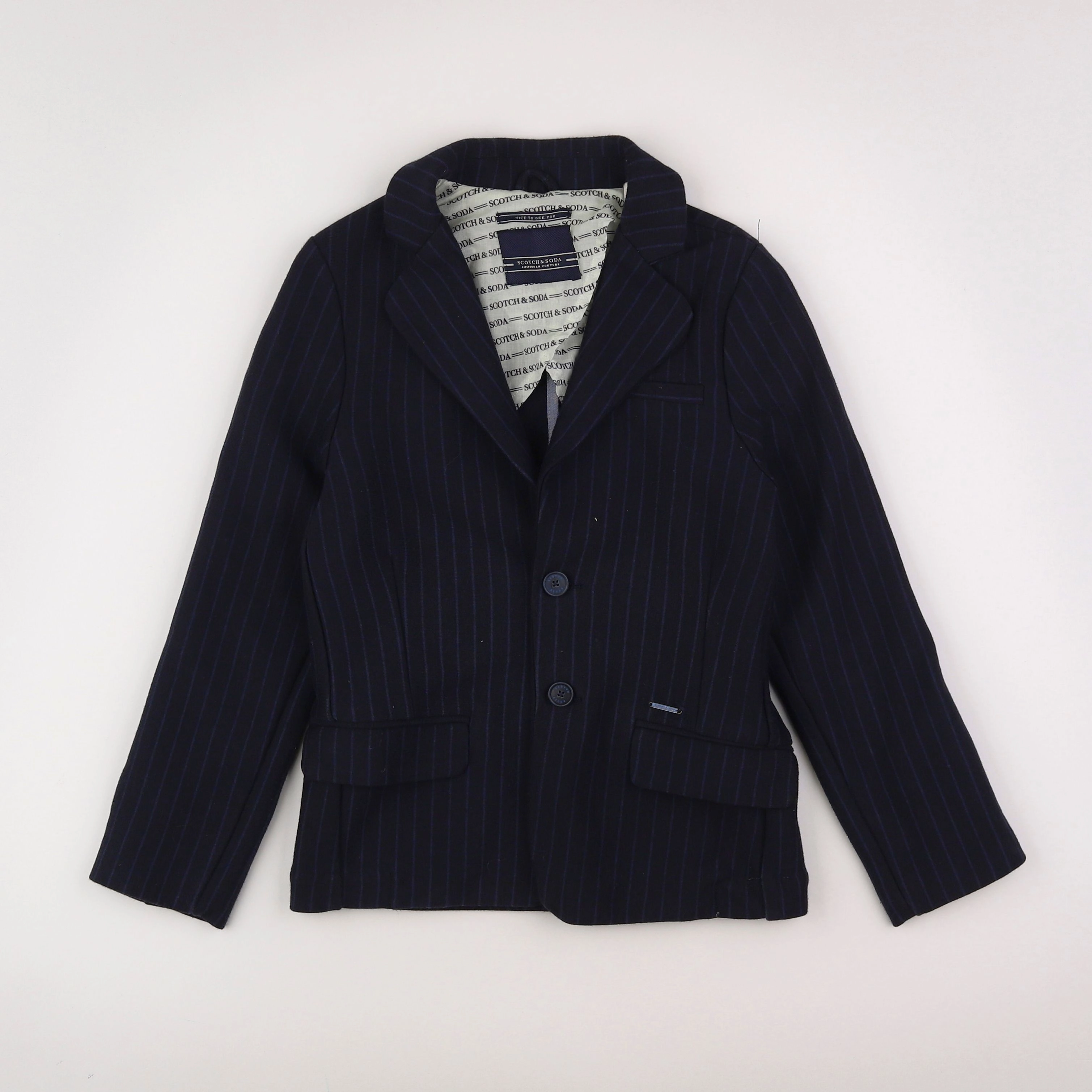 Scotch & Soda - veste bleu - 8 ans