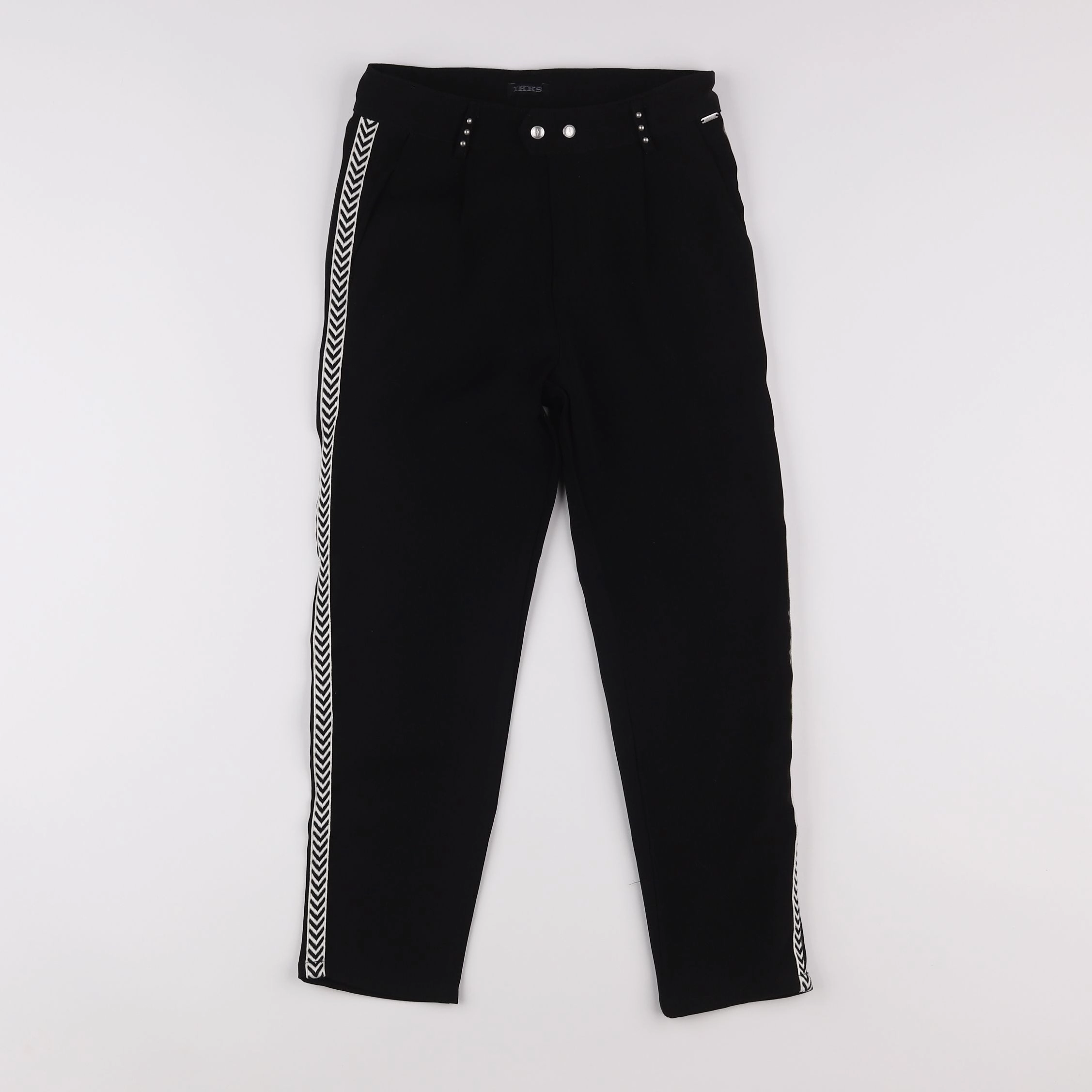 IKKS - pantalon noir - 8 ans