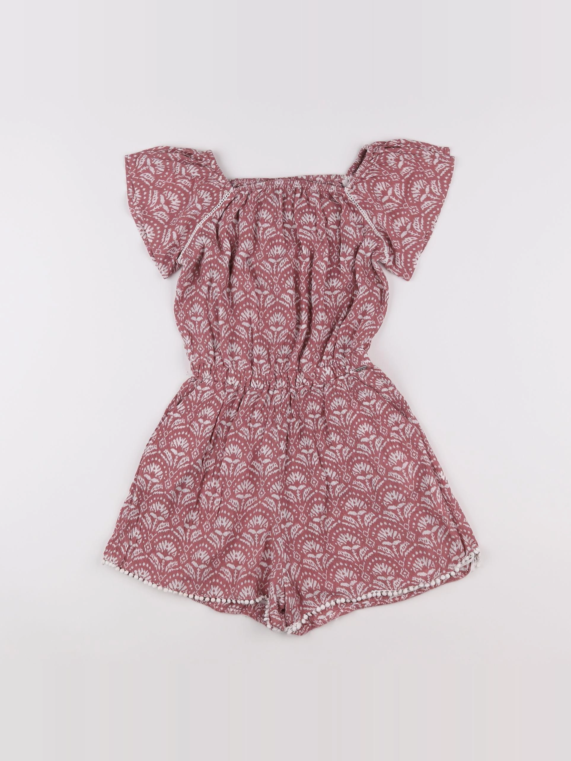 IKKS - combinaison rose - 10 ans