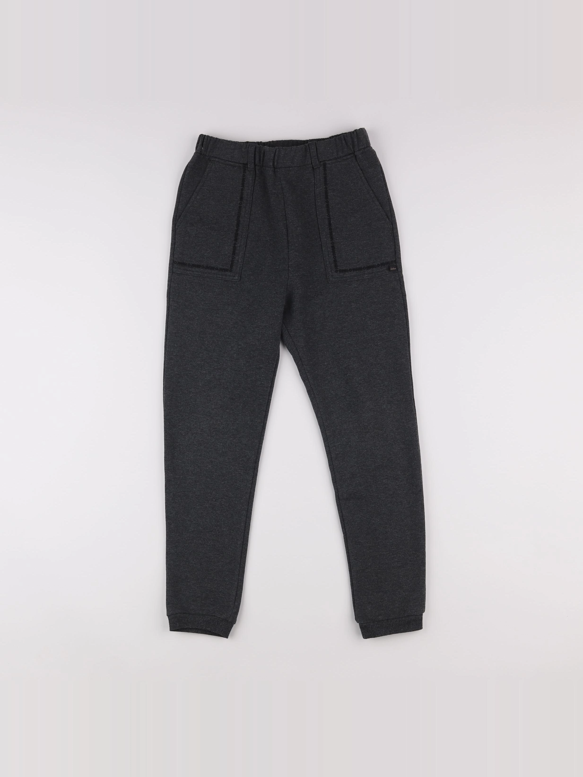 IKKS - pantalon gris - 10 ans