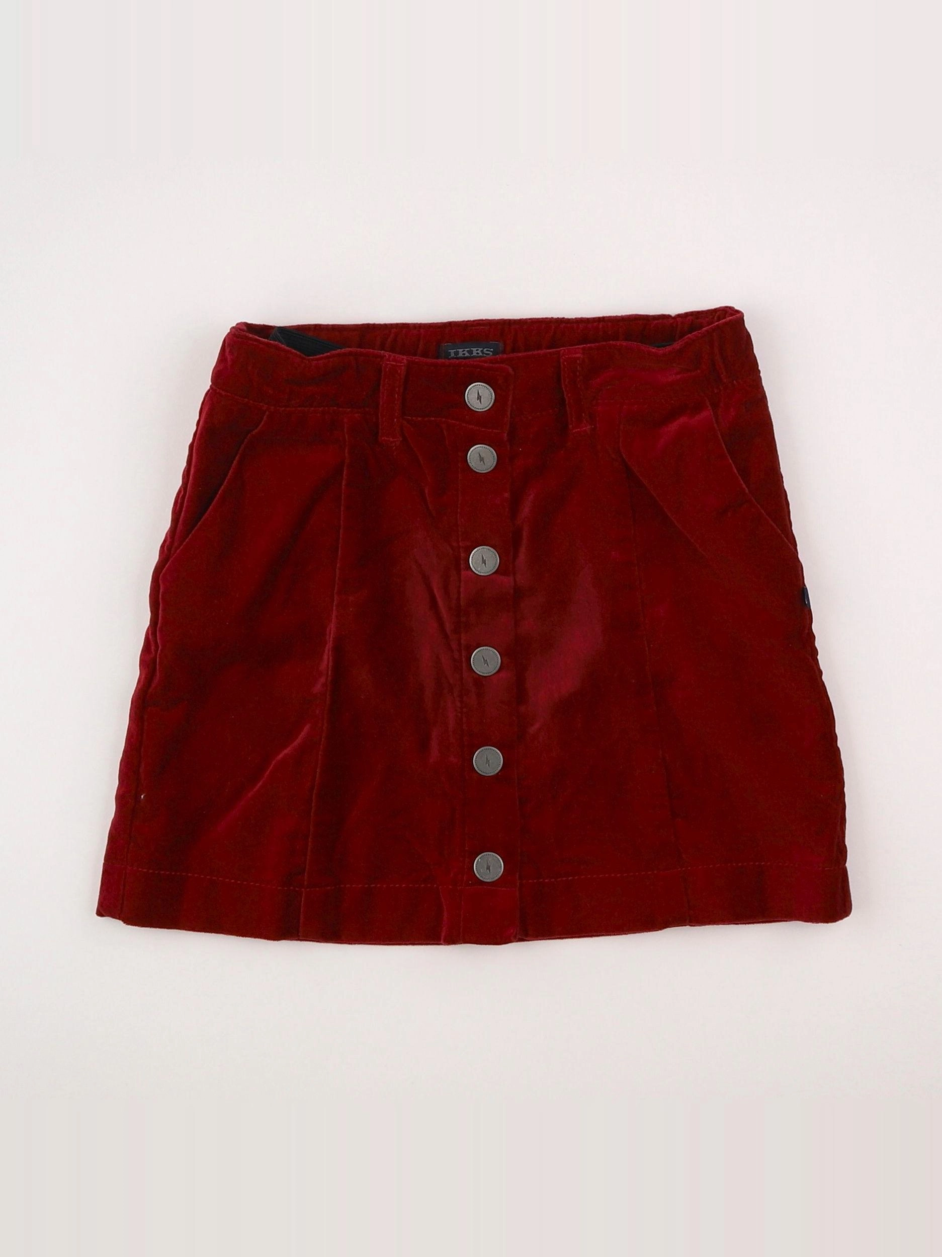 IKKS - jupe rouge - 8 ans