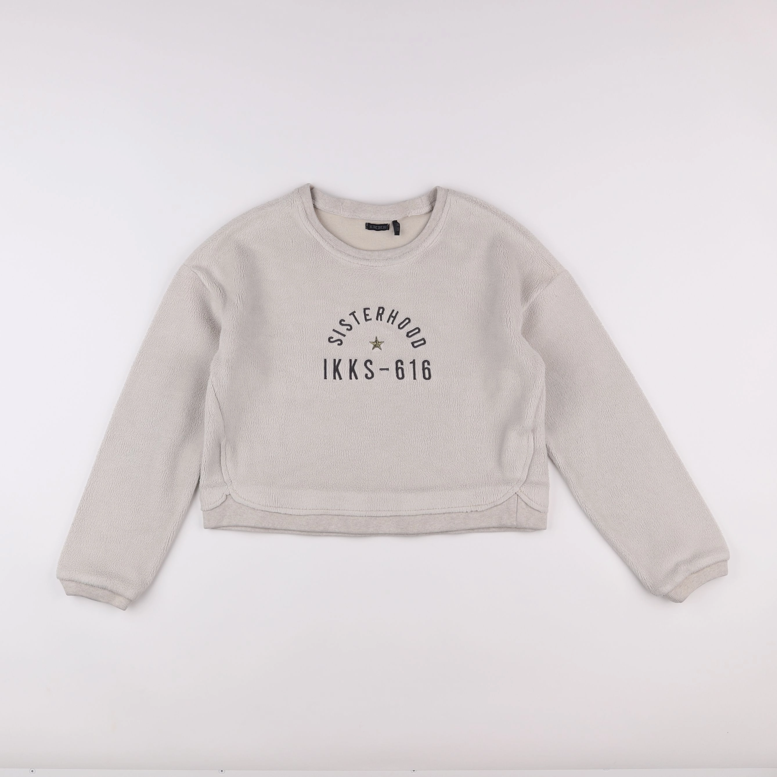 IKKS - sweat beige - 14 ans