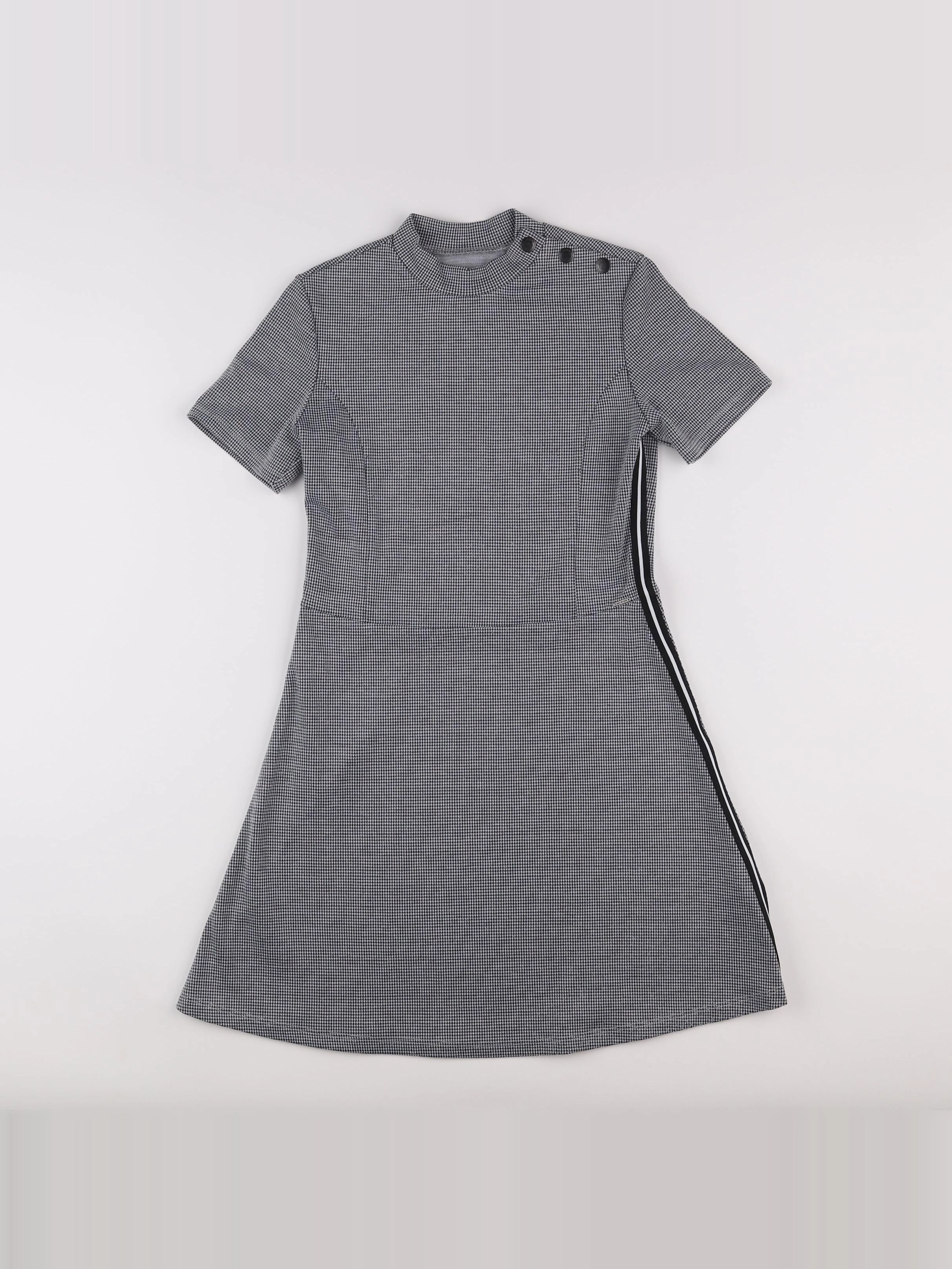 IKKS - robe noir, blanc - 14 ans