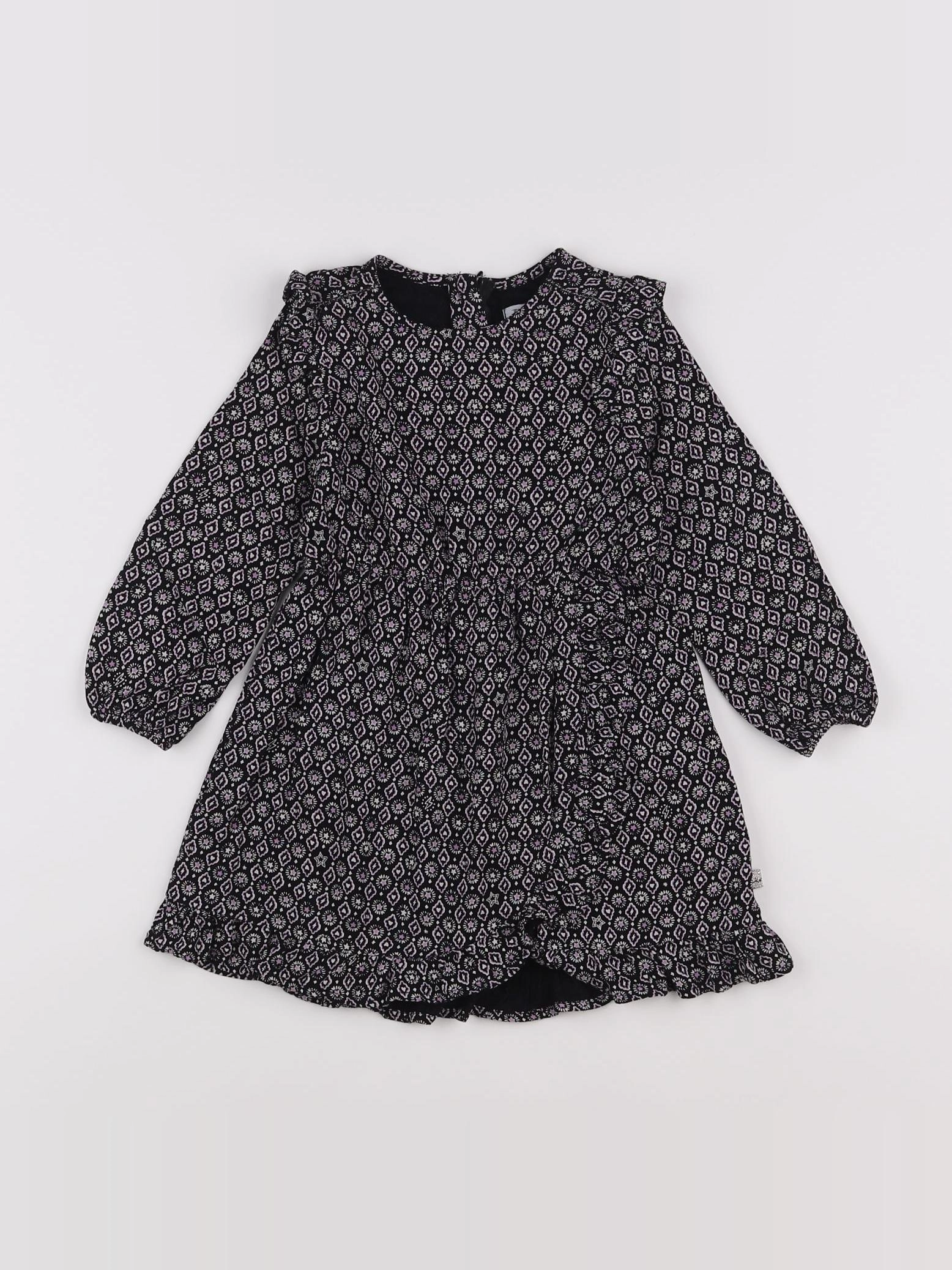 IKKS - robe noir - 2 ans