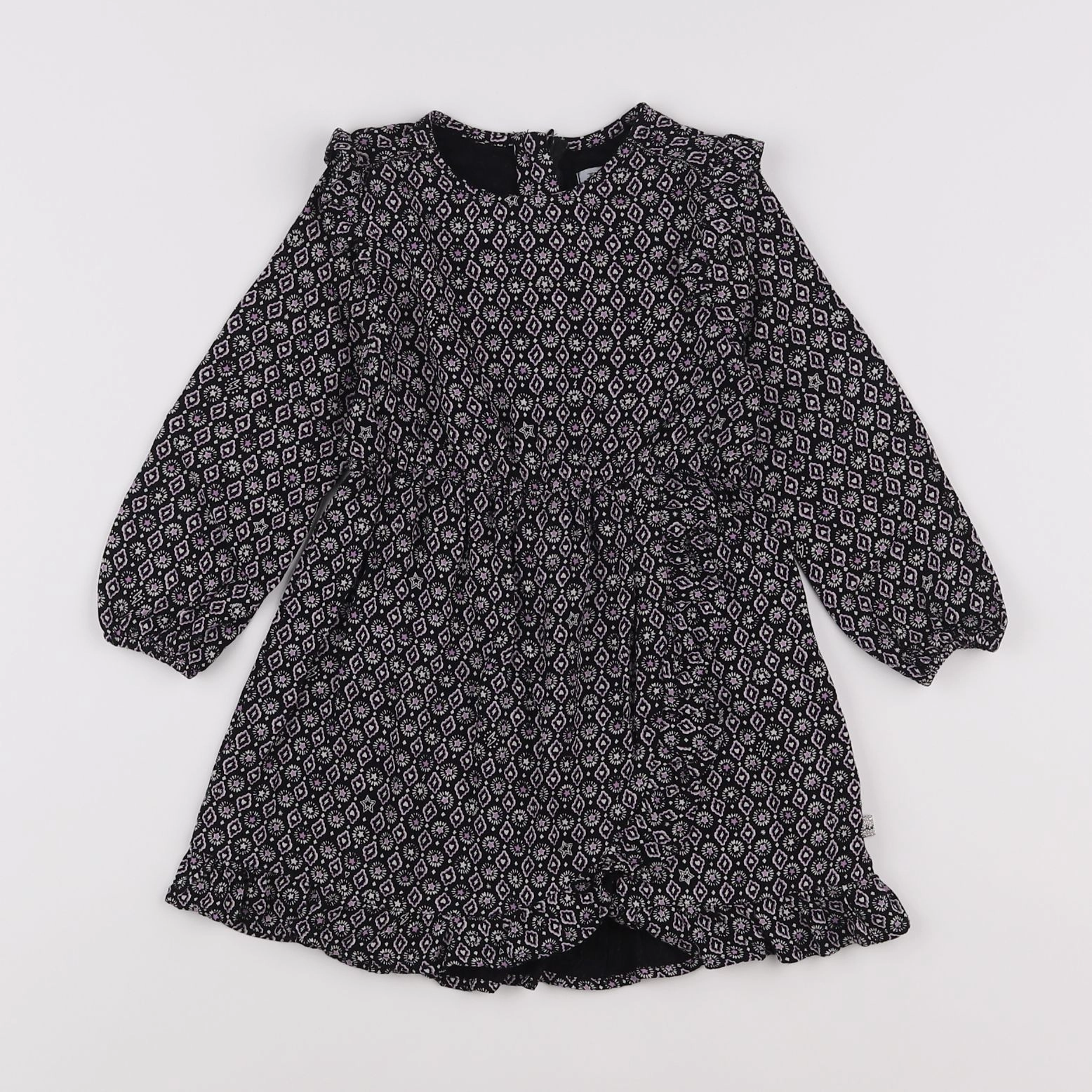 IKKS - robe noir - 2 ans