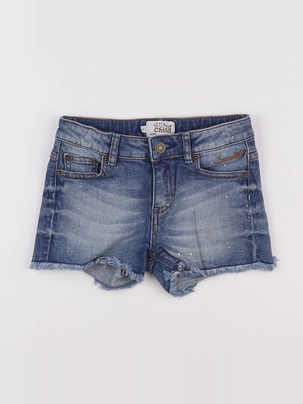 Sunchild - short bleu - 8 ans
