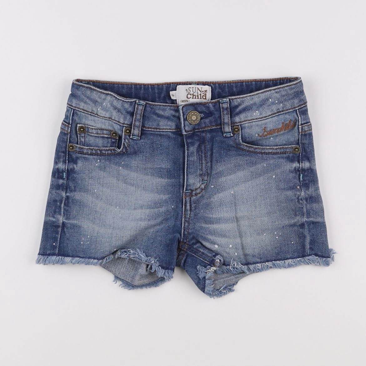 Sunchild - short bleu - 8 ans