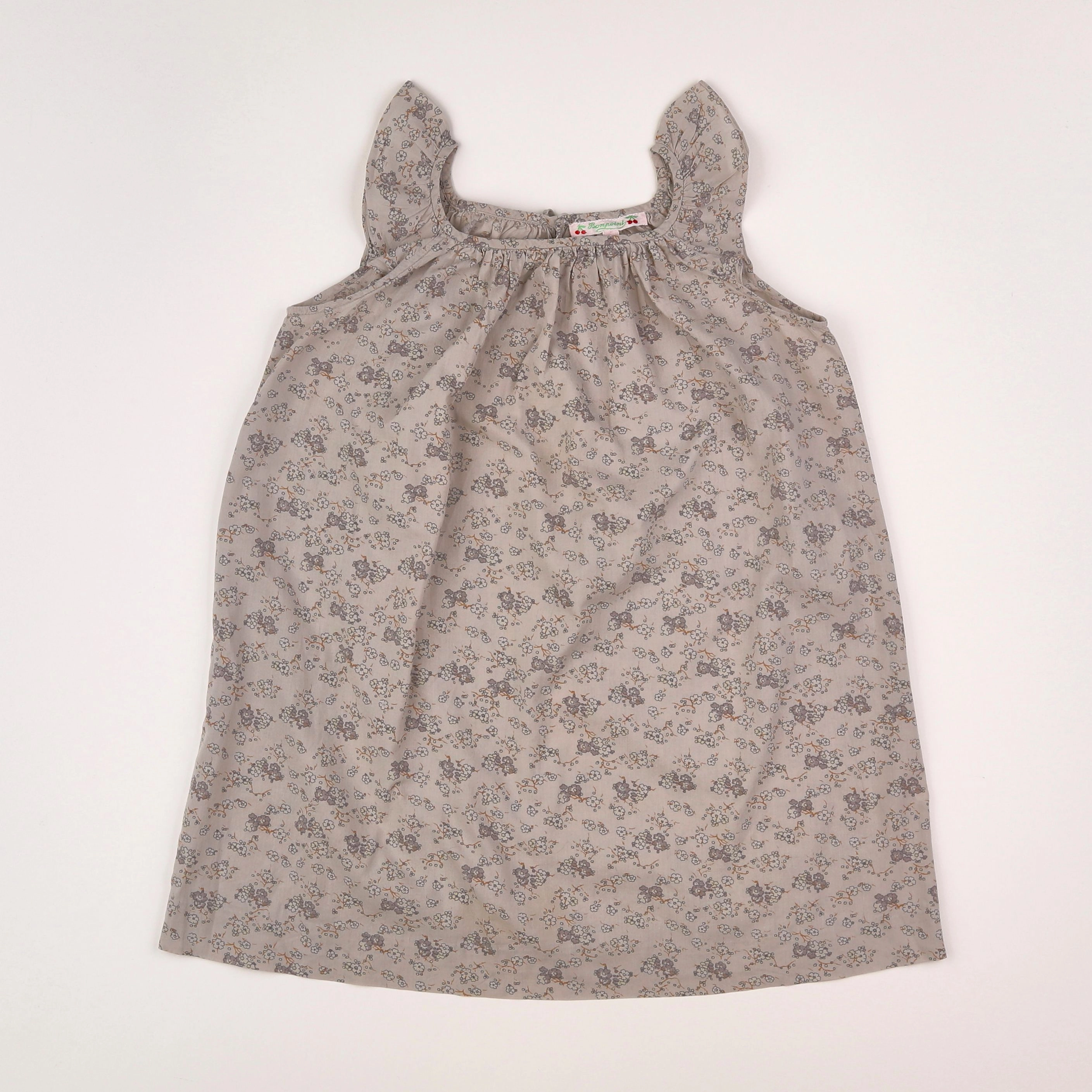 Bonpoint - robe gris - 6 ans