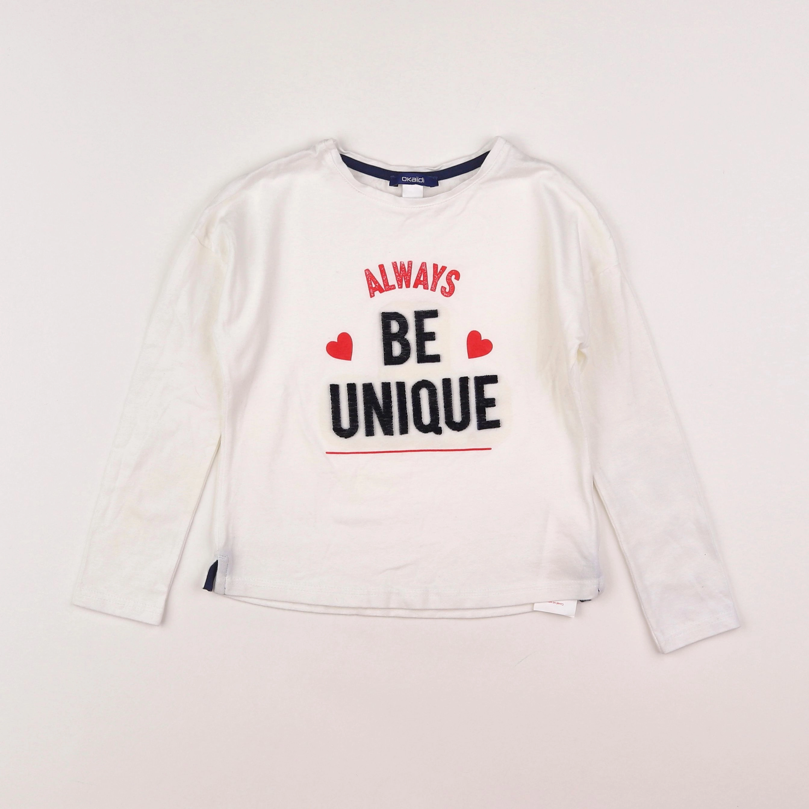 Okaidi - tee-shirt blanc - 5 ans