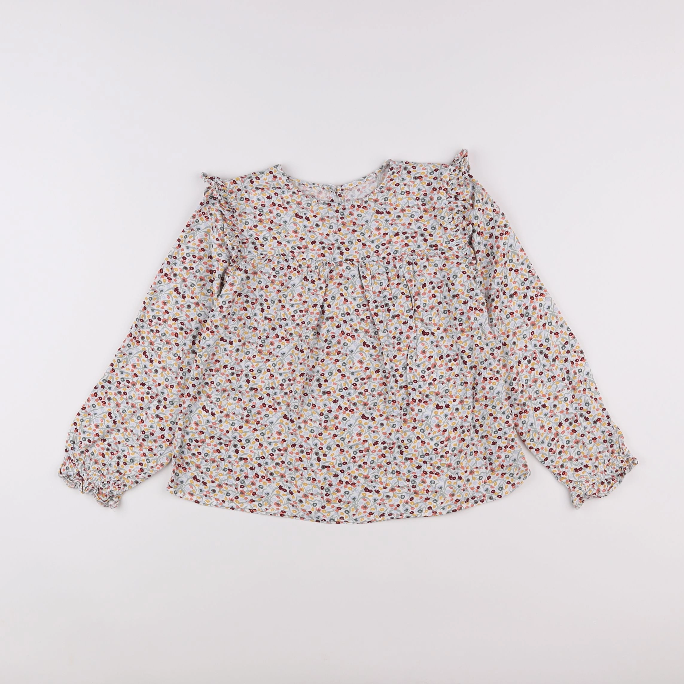 Vertbaudet - blouse multicolore - 9 ans