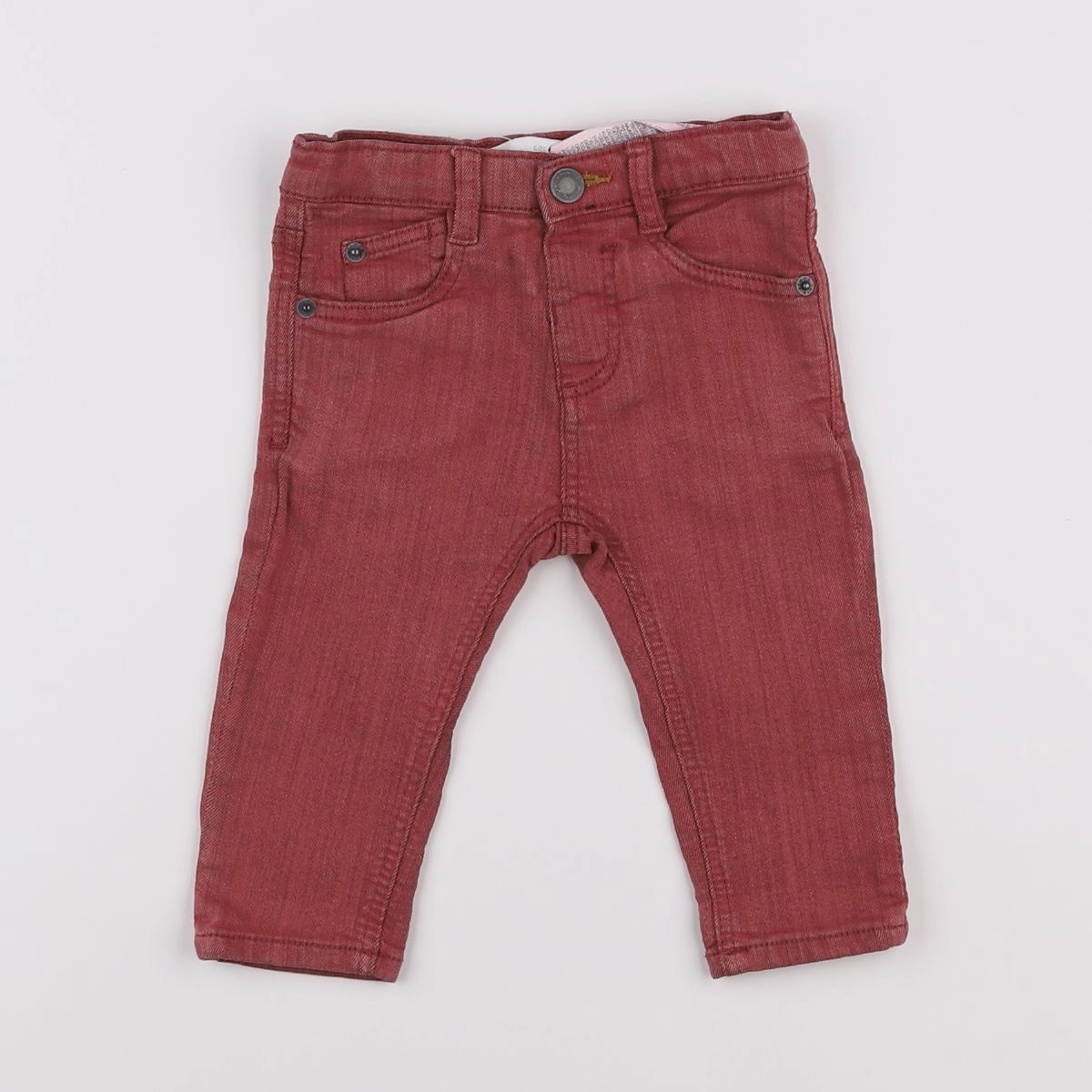 Zara - pantalon rouge - 6/9 mois