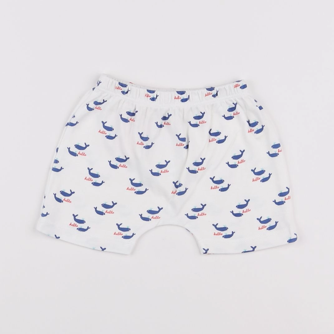 Oeuf NYC - short bleu - 6 mois