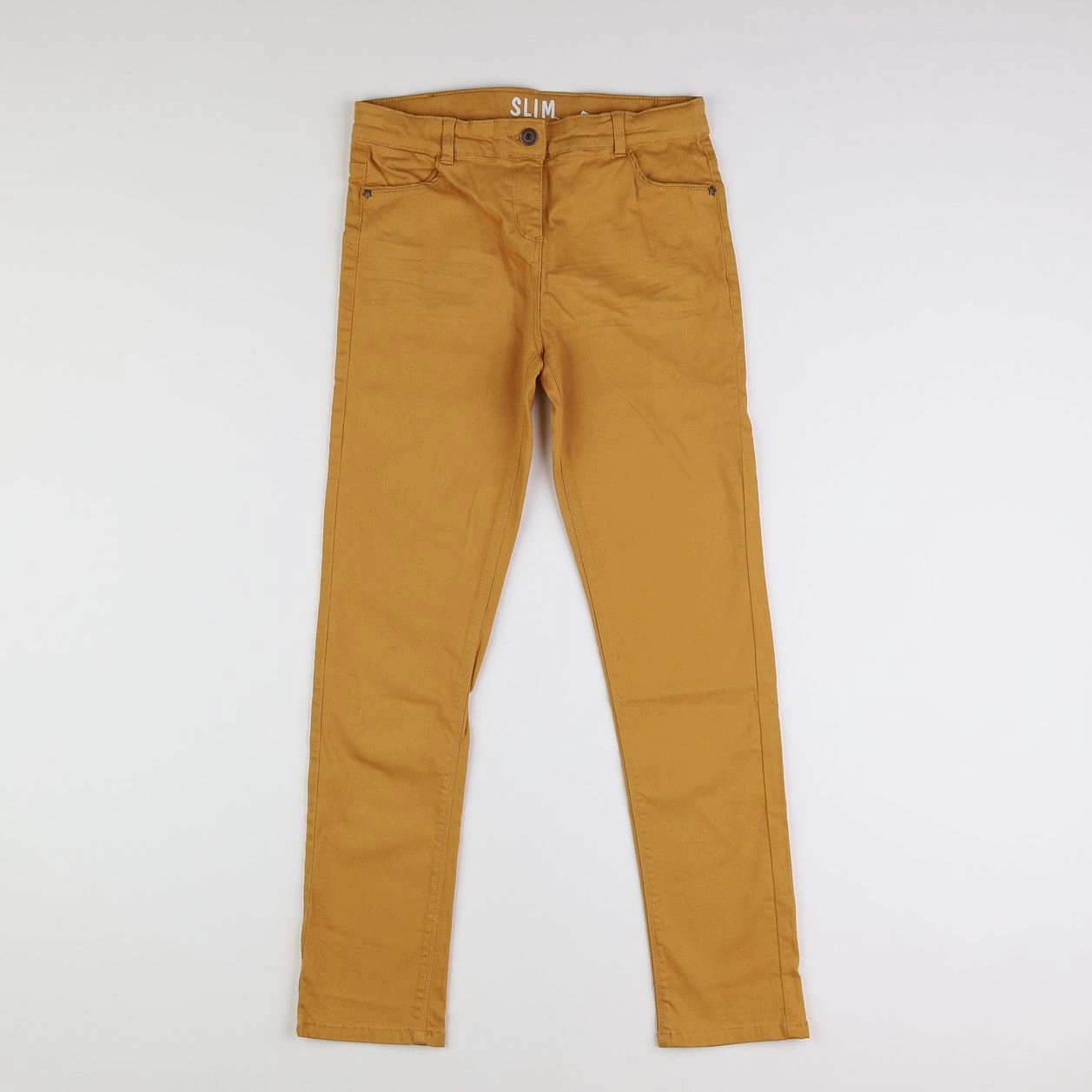 Vertbaudet - pantalon jaune - 12 ans
