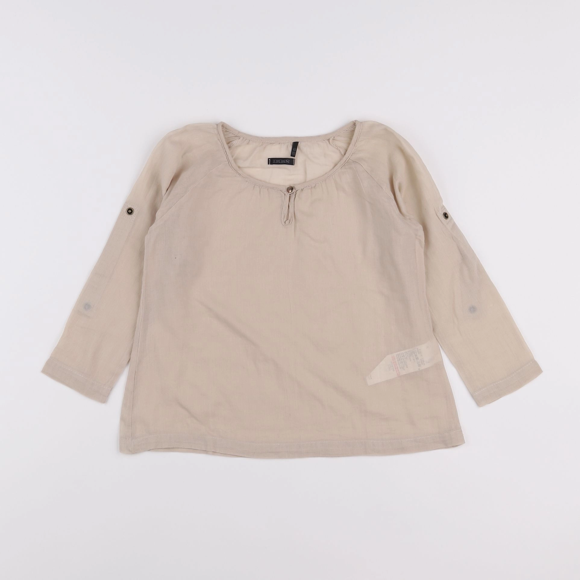 IKKS - blouse beige - 4 ans