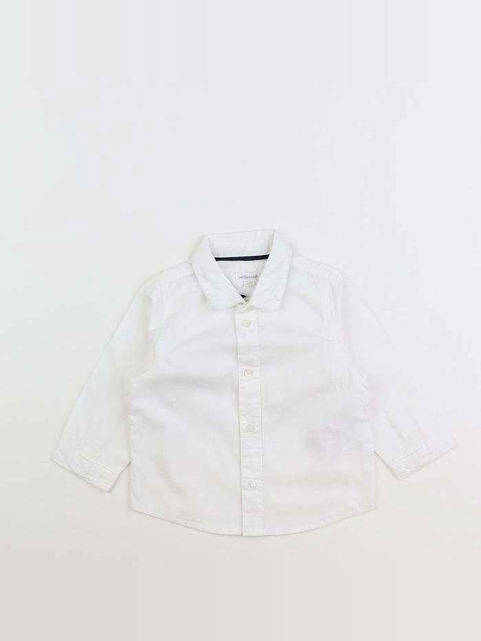 Vertbaudet - chemise blanc - 12 mois
