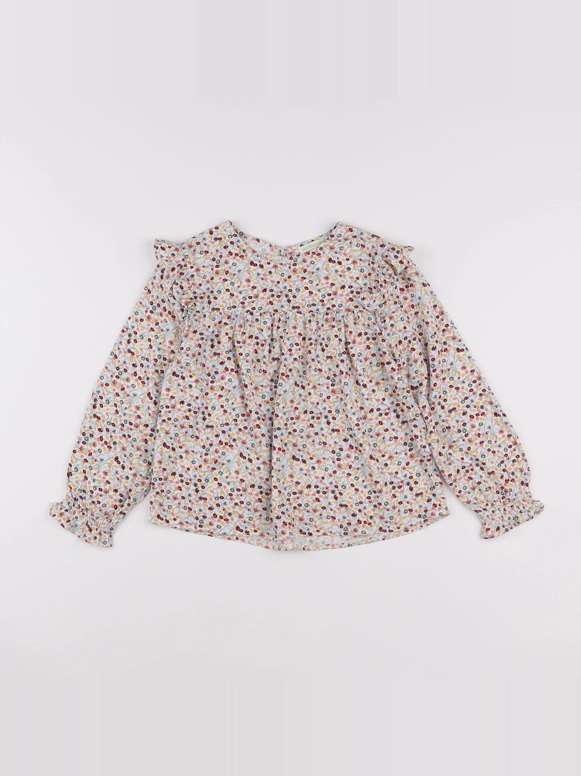 Vertbaudet - blouse multicolore - 6 ans