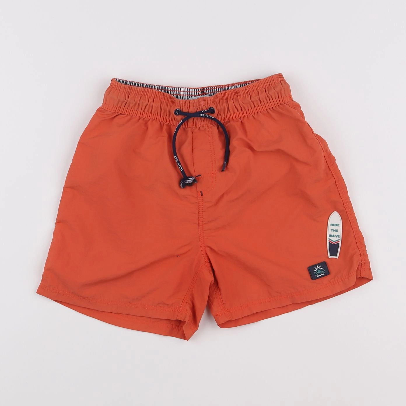 Okaidi - maillot de bain orange - 8 ans