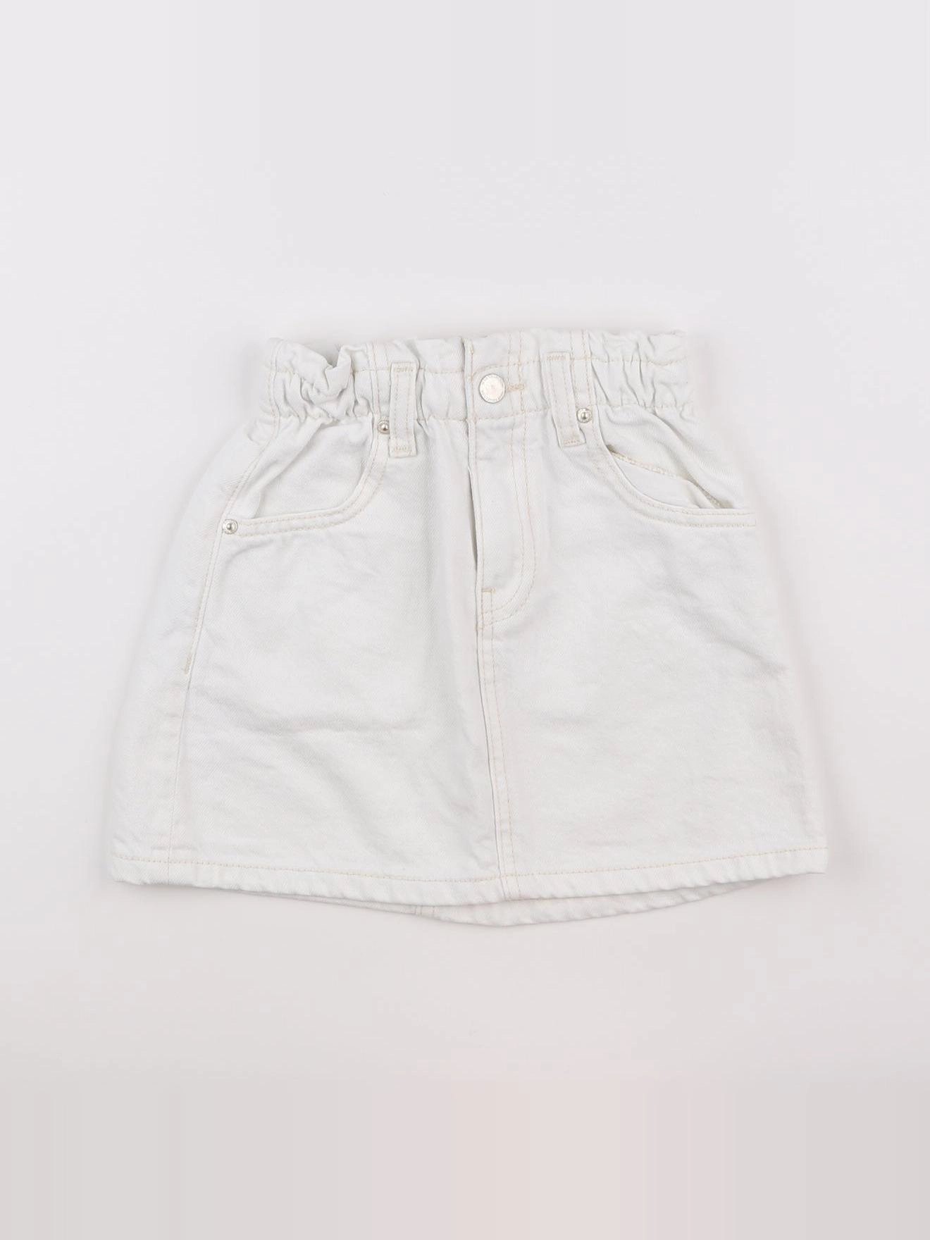 Mango - jupe blanc - 7 ans