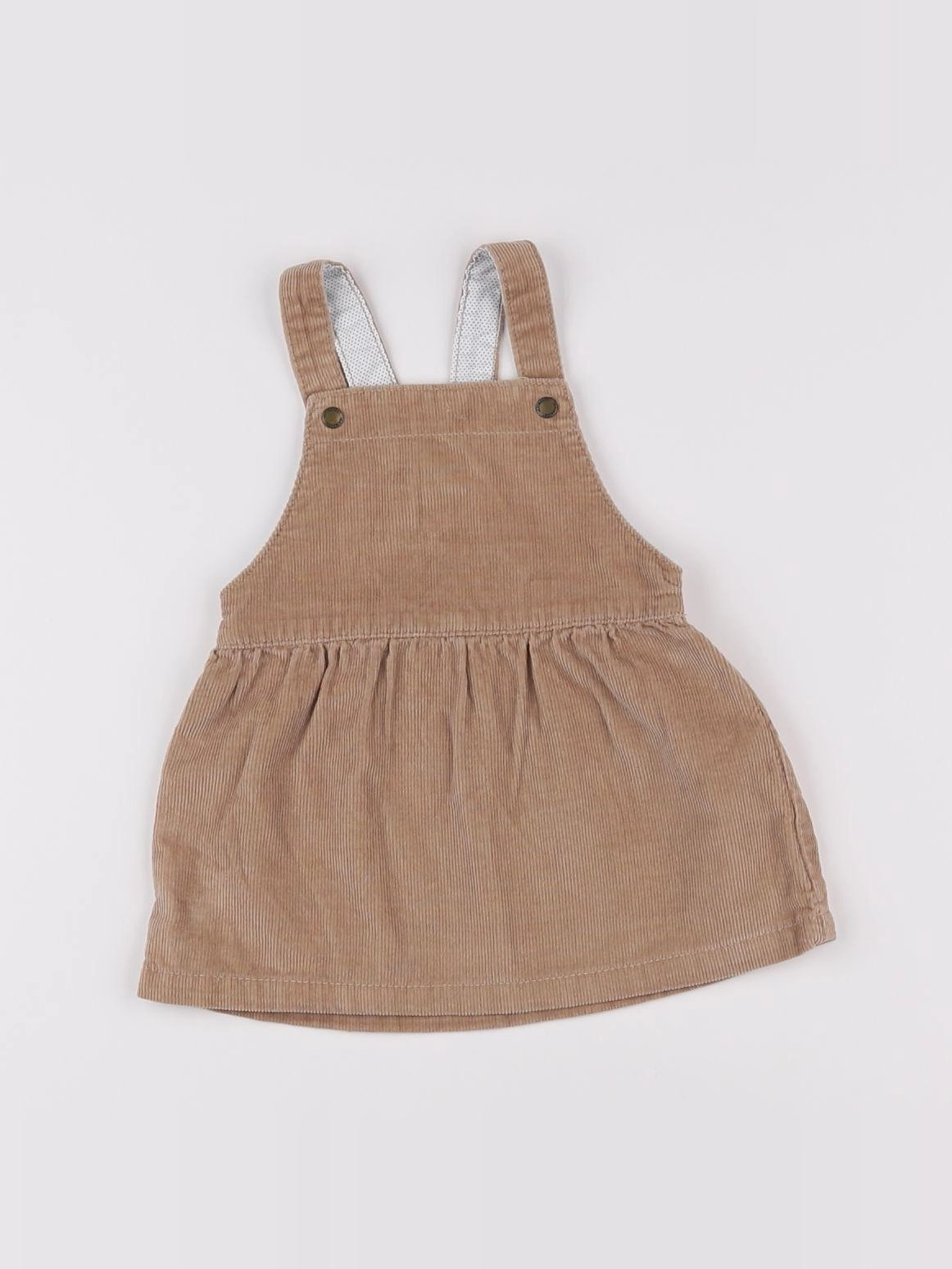 Vertbaudet - robe marron - 6 mois