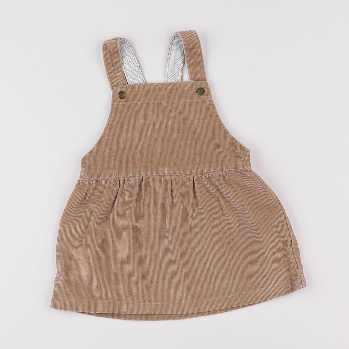 Vertbaudet - robe marron - 6 mois