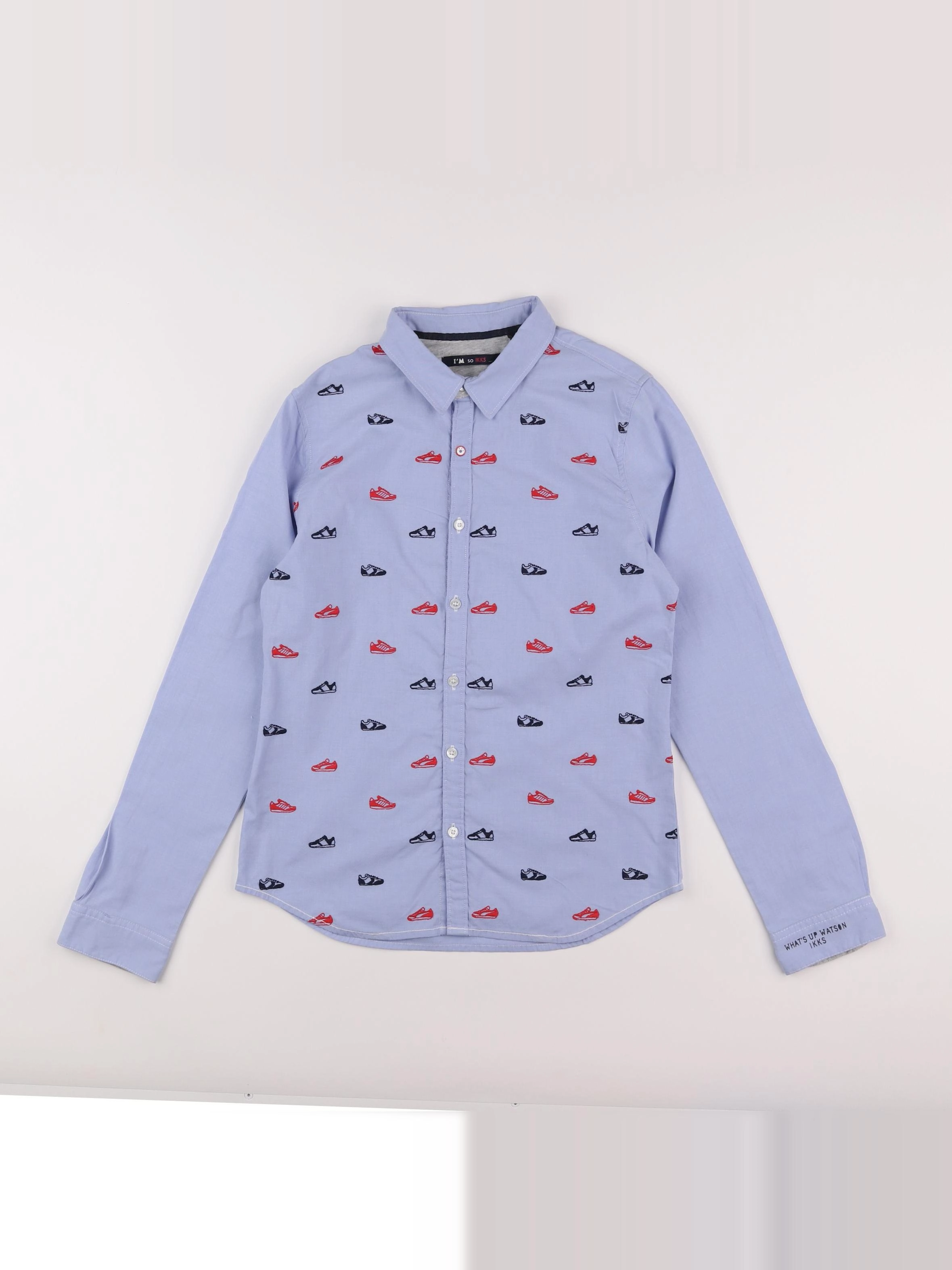 IKKS - chemise bleu - 12 ans