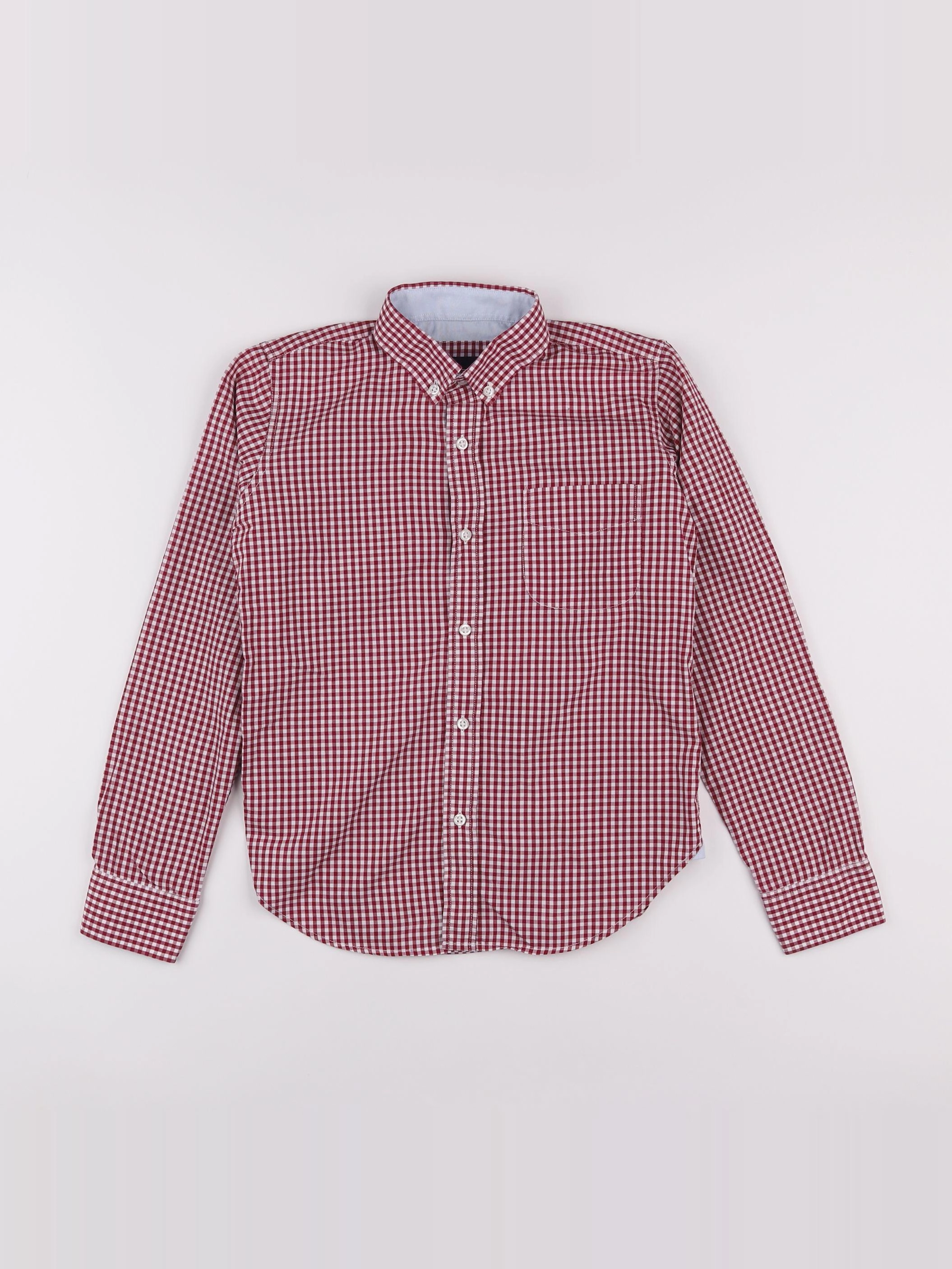 Acanthe - chemise rouge - 12 ans