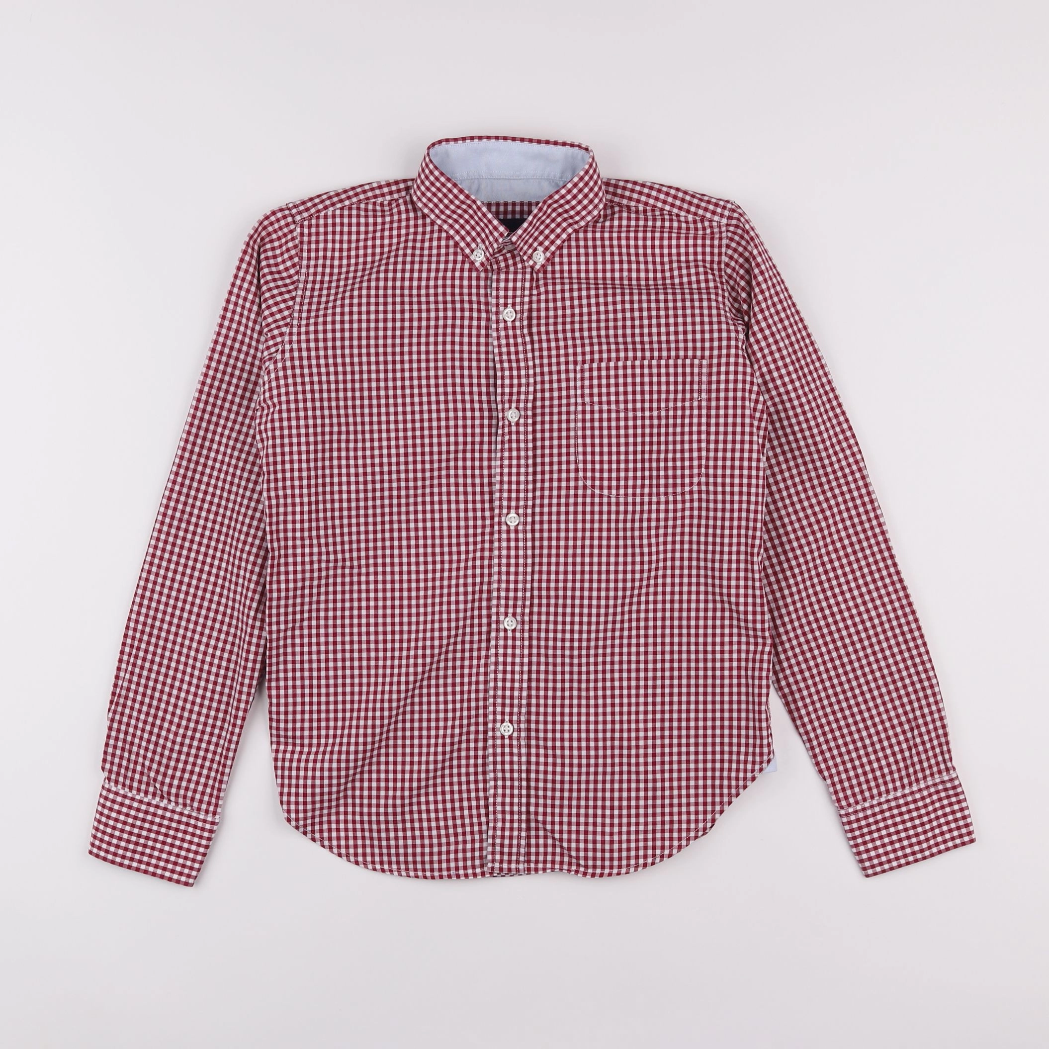 Acanthe - chemise rouge - 12 ans