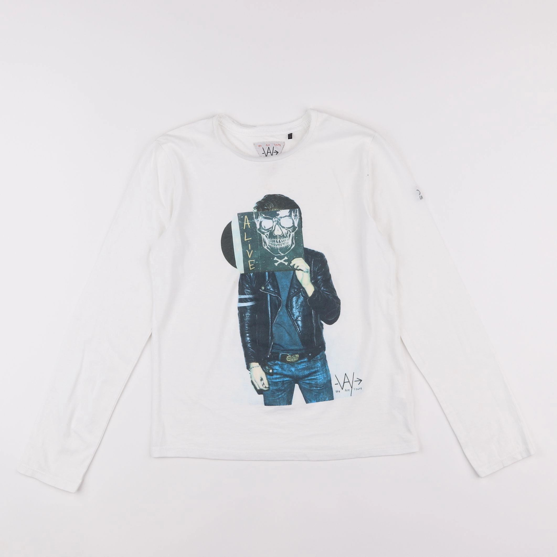 IKKS - tee-shirt blanc - 10 ans