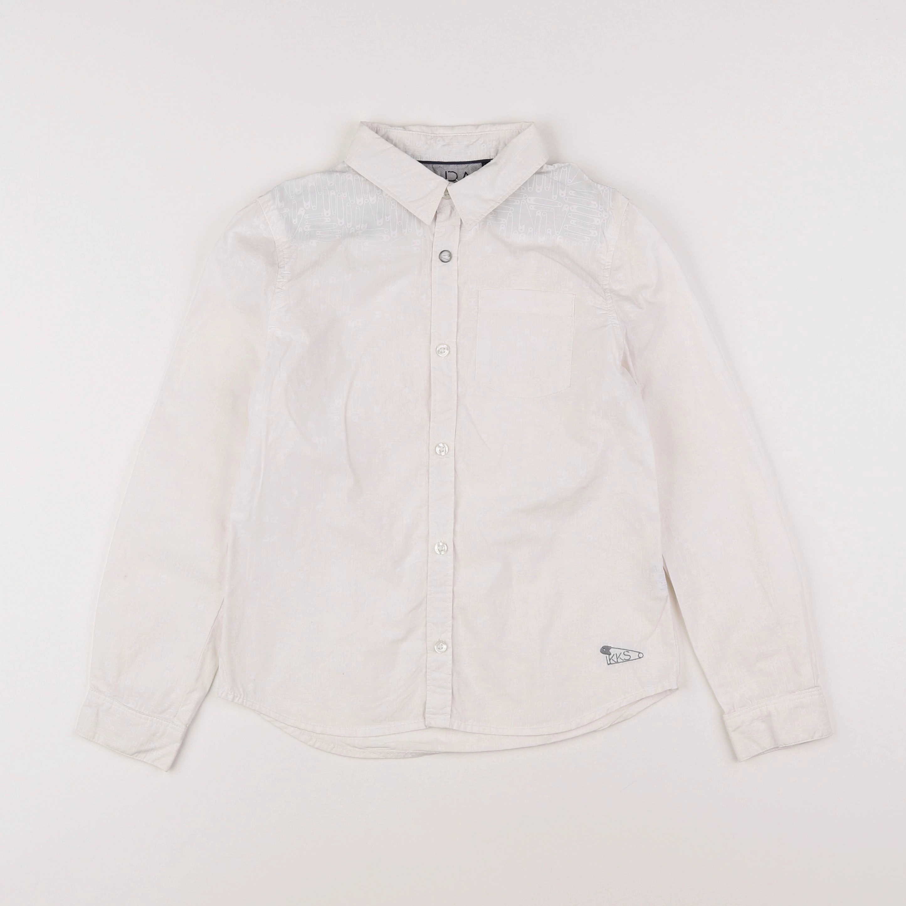 IKKS - chemise blanc - 8 ans
