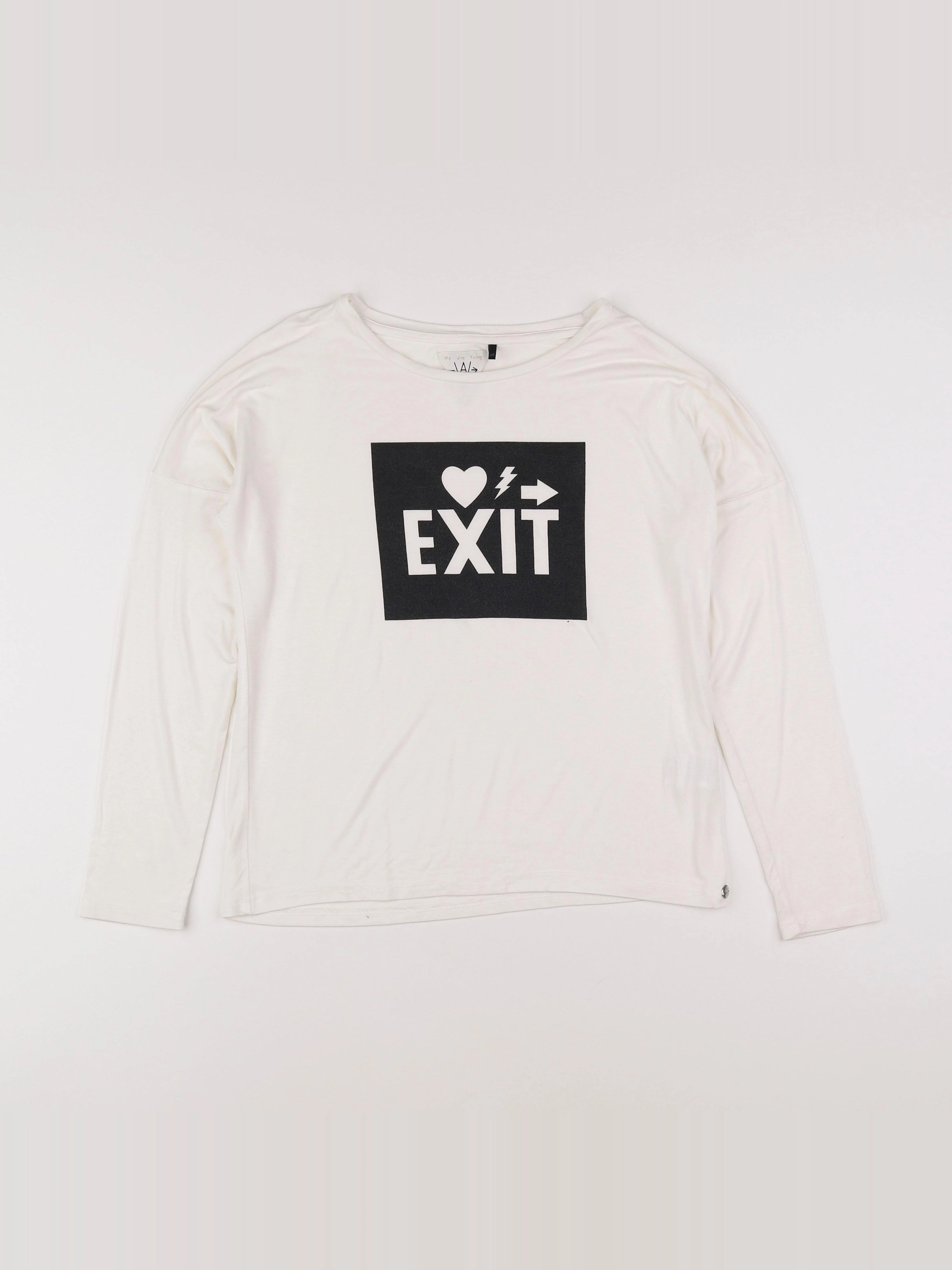 IKKS - tee-shirt blanc - 12 ans