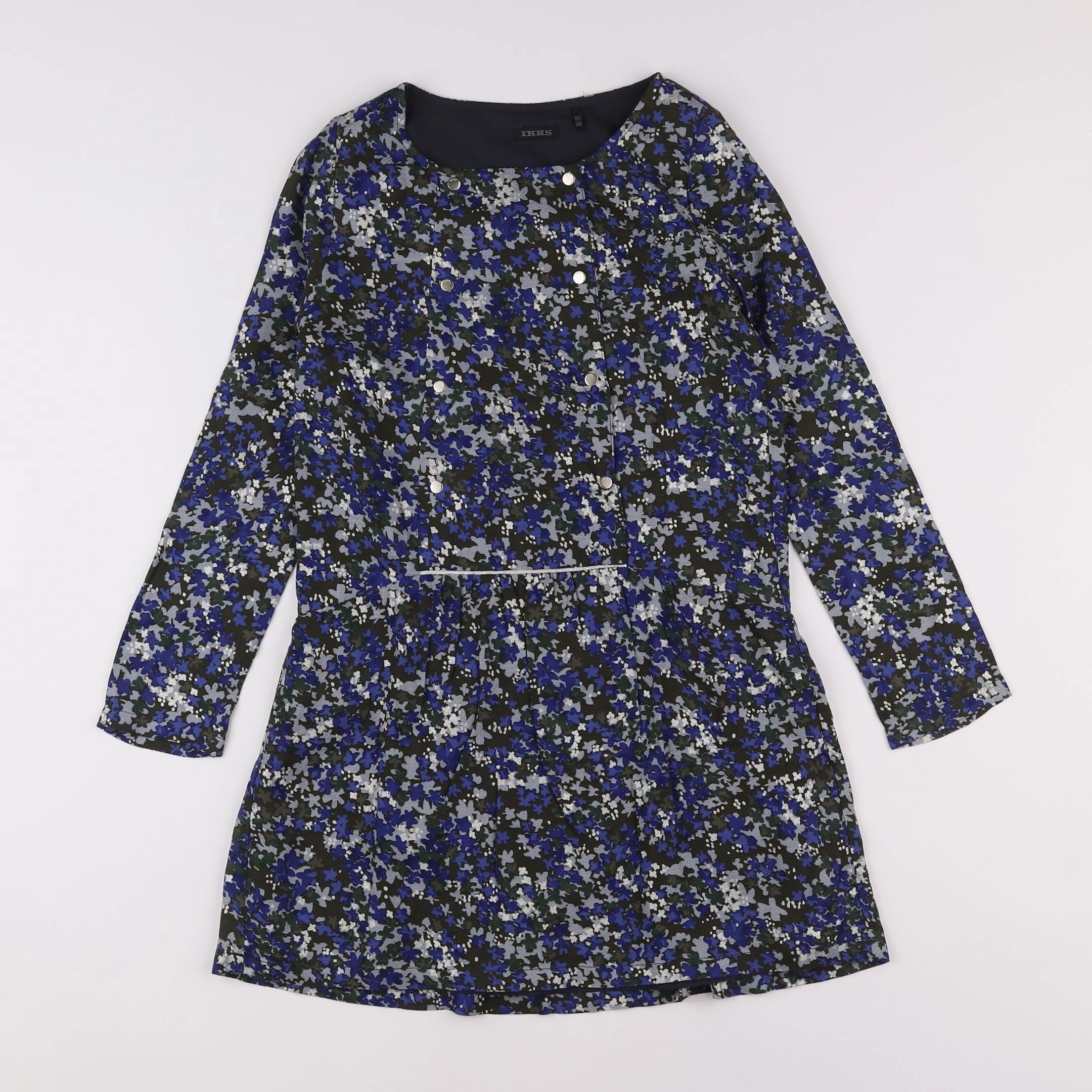 IKKS - robe bleu - 10 ans