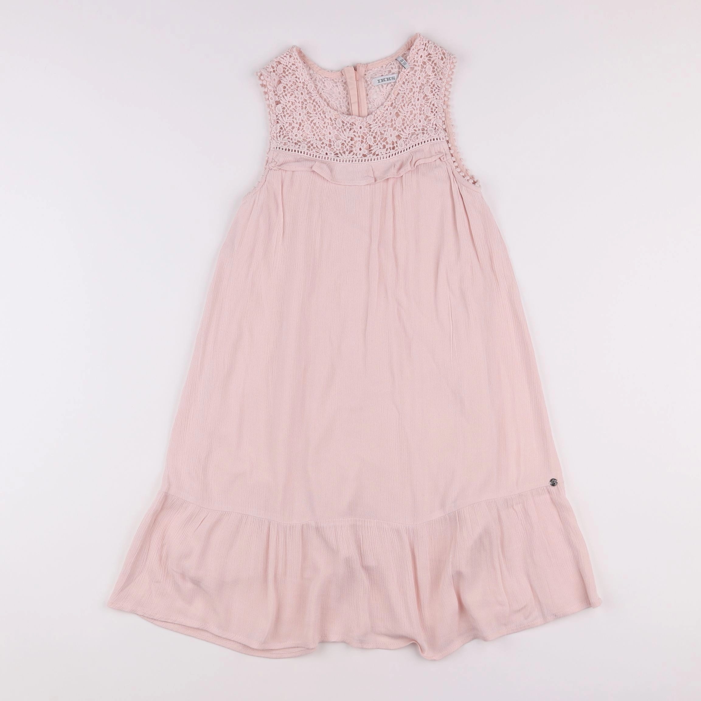 IKKS - robe rose - 10 ans